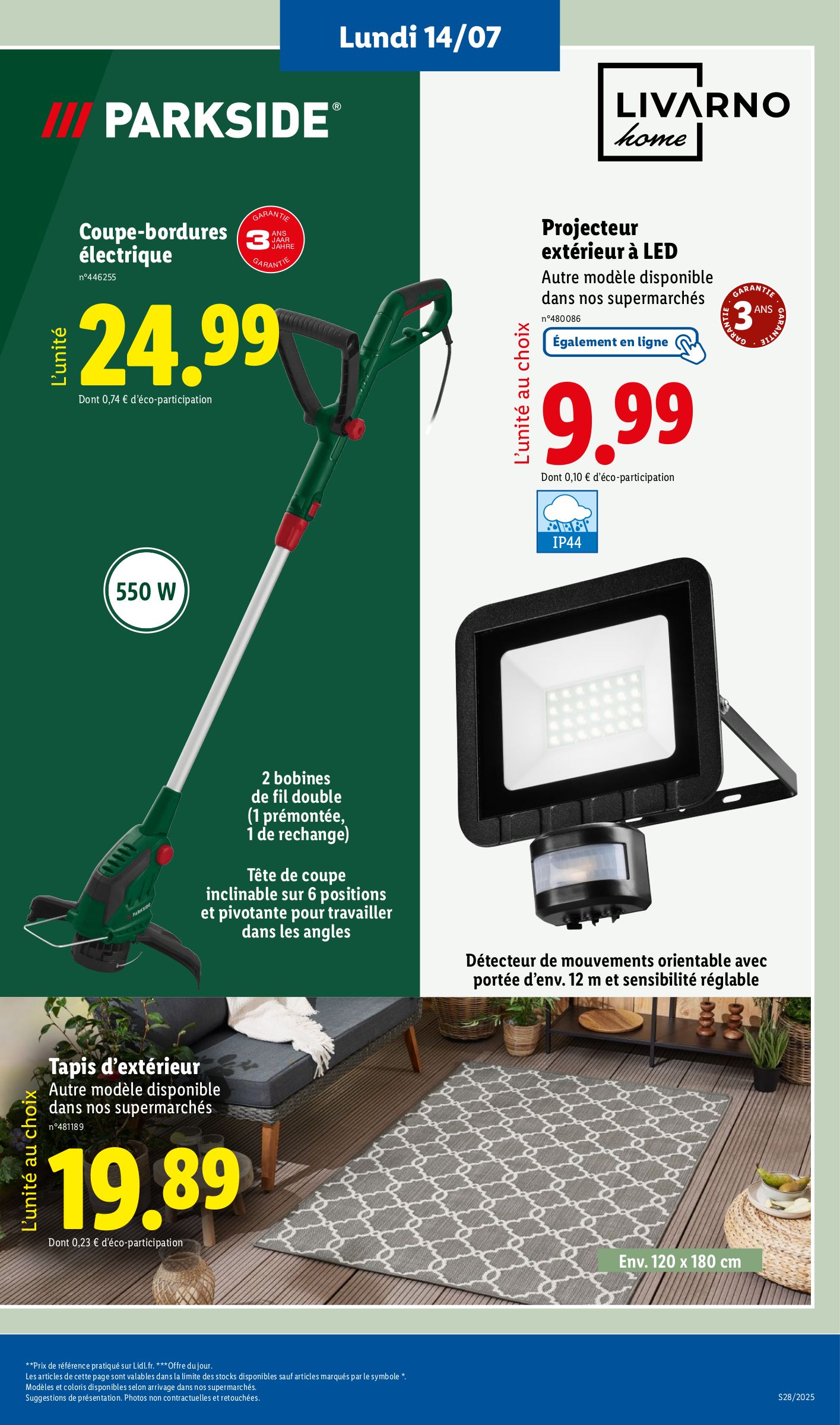 lidl - Catalogue Lidl valable du 10/07 au 16/07 - page: 65 lidl - Catalogue Lidl valable du 10/07 au 16/07 - page: 65