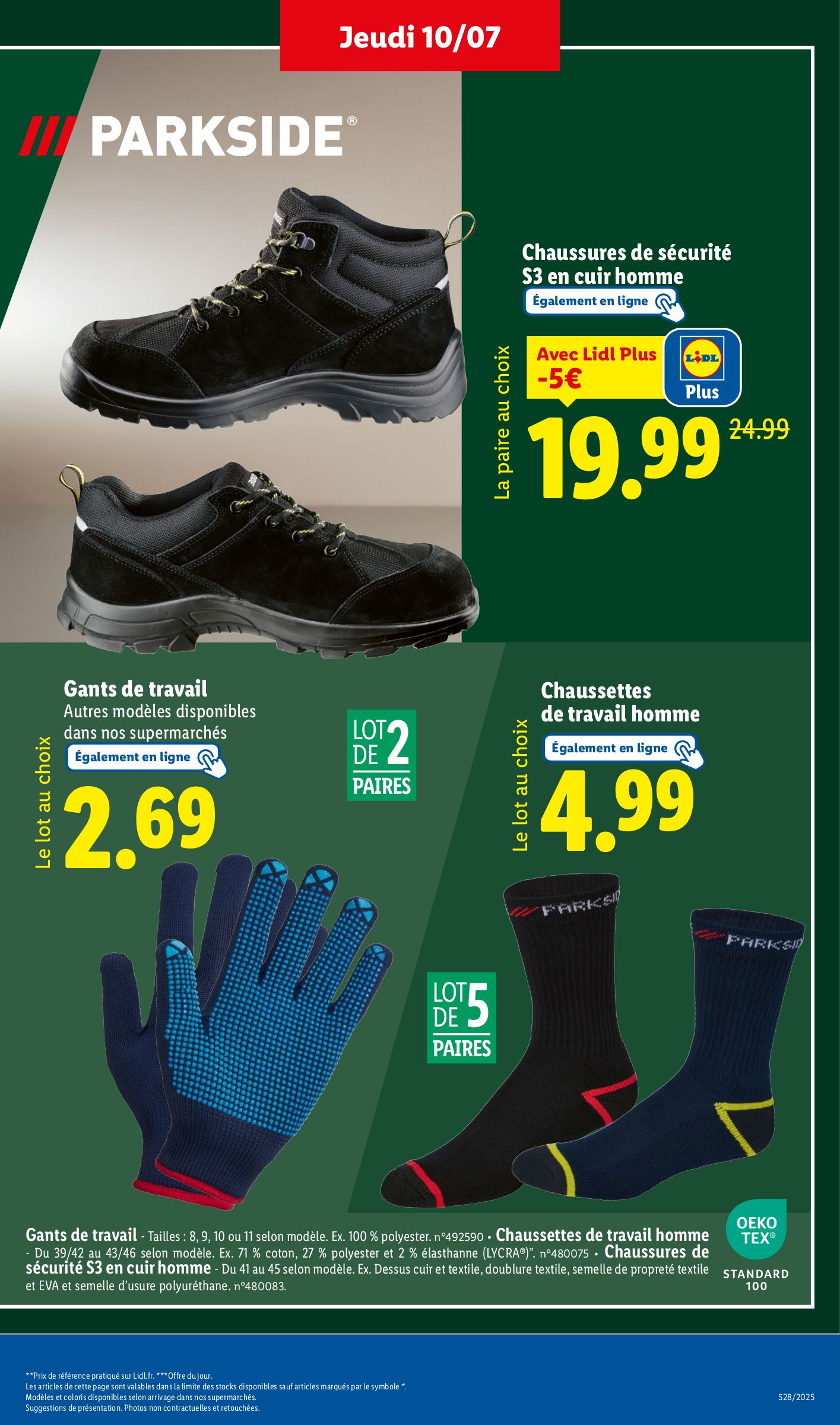 lidl - Catalogue Lidl valable du 10/07 au 16/07 - page: 43 lidl - Catalogue Lidl valable du 10/07 au 16/07 - page: 43