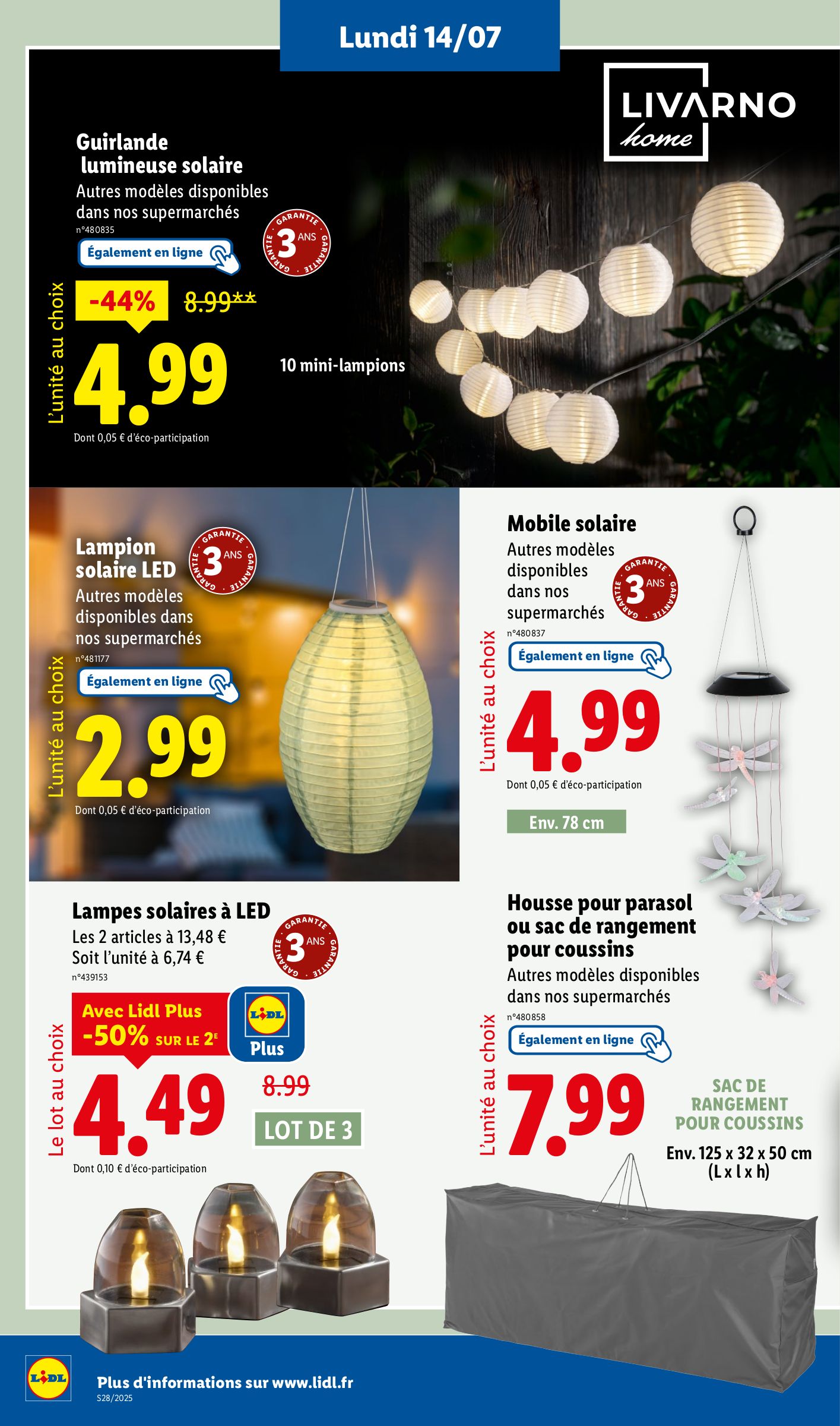 lidl - Catalogue Lidl valable du 10/07 au 16/07 - page: 64 lidl - Catalogue Lidl valable du 10/07 au 16/07 - page: 64