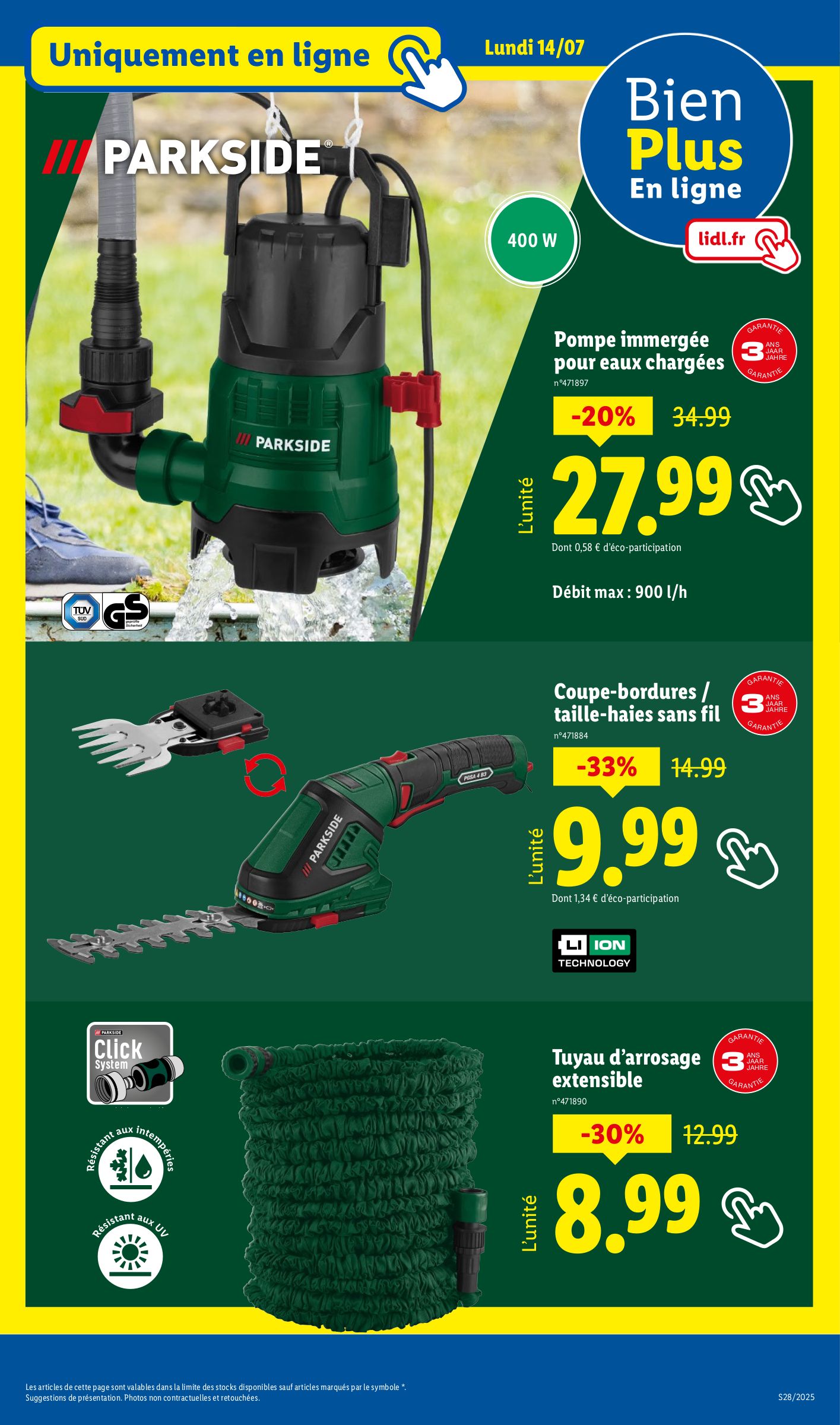 lidl - Catalogue Lidl valable du 10/07 au 16/07 - page: 67 lidl - Catalogue Lidl valable du 10/07 au 16/07 - page: 67