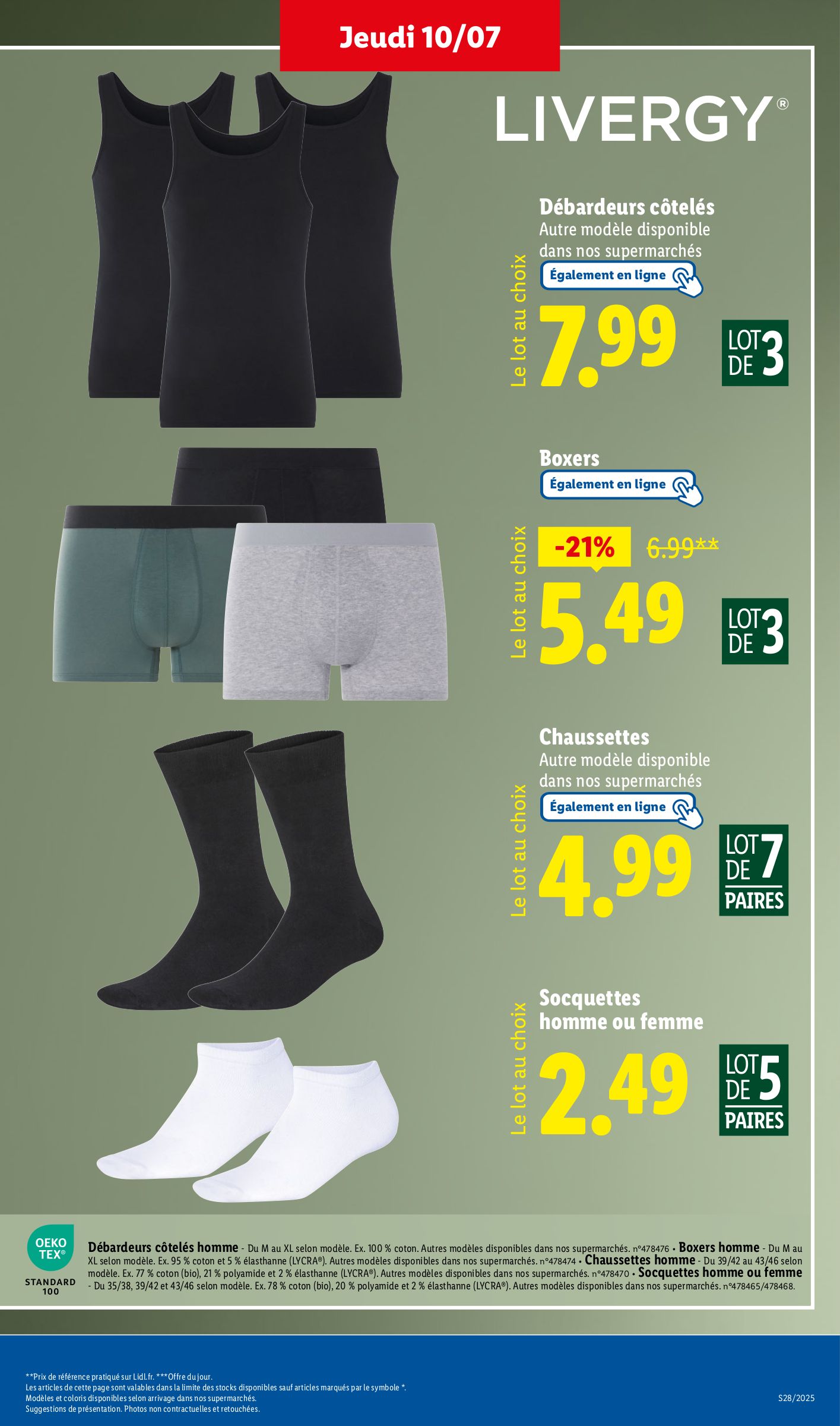 lidl - Catalogue Lidl valable du 10/07 au 16/07 - page: 45 lidl - Catalogue Lidl valable du 10/07 au 16/07 - page: 45