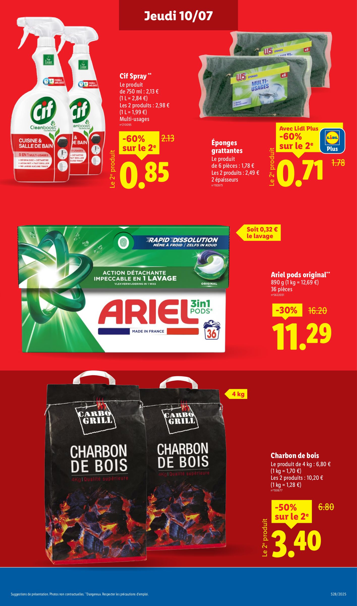 lidl - Catalogue Lidl valable du 10/07 au 16/07 - page: 17 lidl - Catalogue Lidl valable du 10/07 au 16/07 - page: 17
