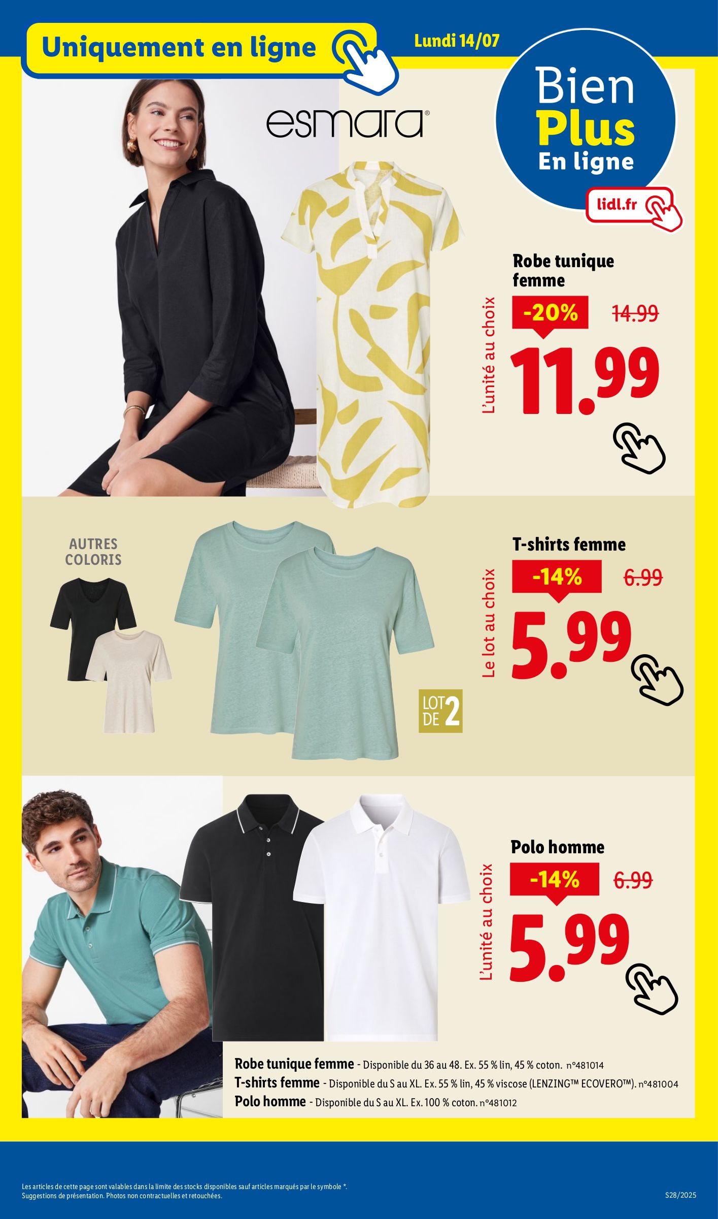lidl - Catalogue Lidl valable du 10/07 au 16/07 - page: 73 lidl - Catalogue Lidl valable du 10/07 au 16/07 - page: 73