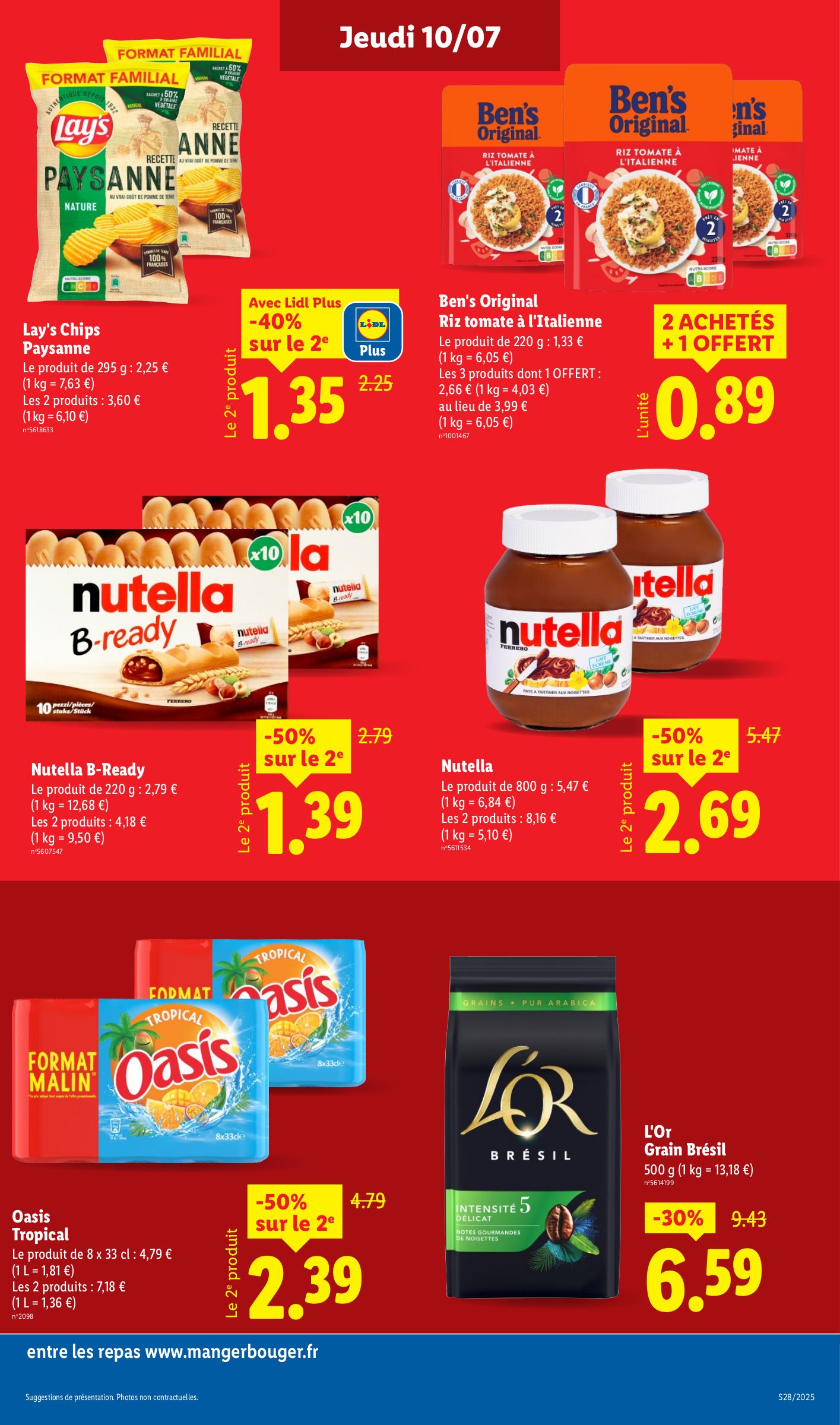 lidl - Catalogue Lidl valable du 10/07 au 16/07 - page: 15 lidl - Catalogue Lidl valable du 10/07 au 16/07 - page: 15