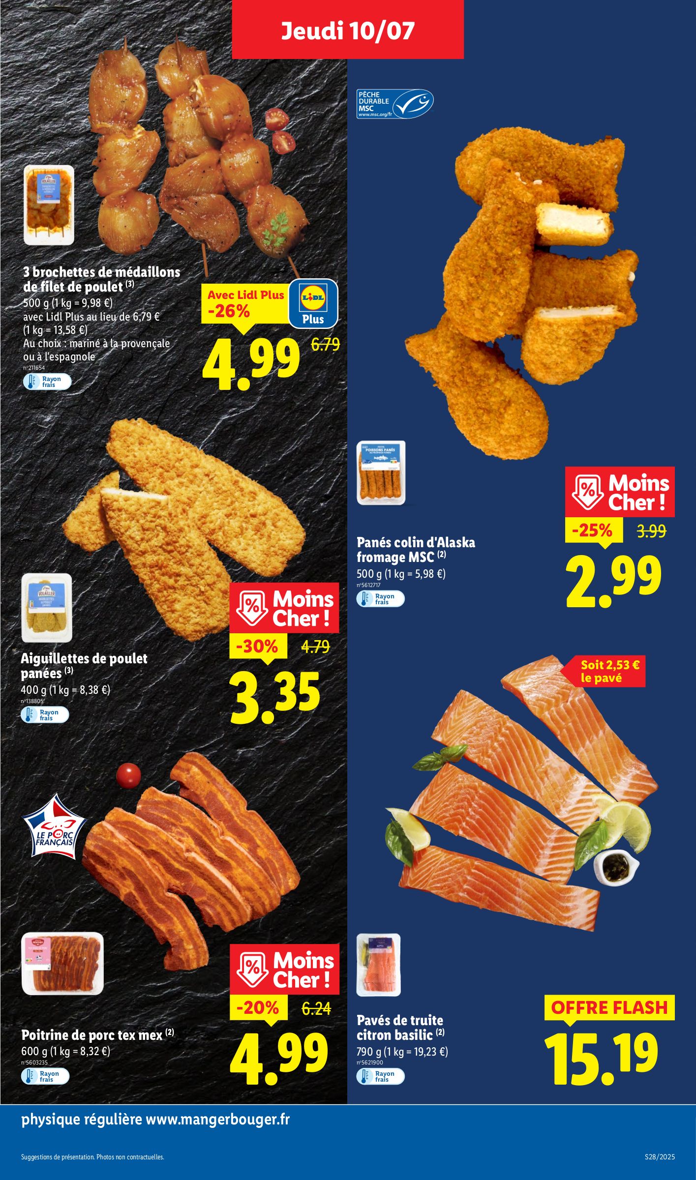 lidl - Catalogue Lidl valable du 10/07 au 16/07 - page: 7 lidl - Catalogue Lidl valable du 10/07 au 16/07 - page: 7