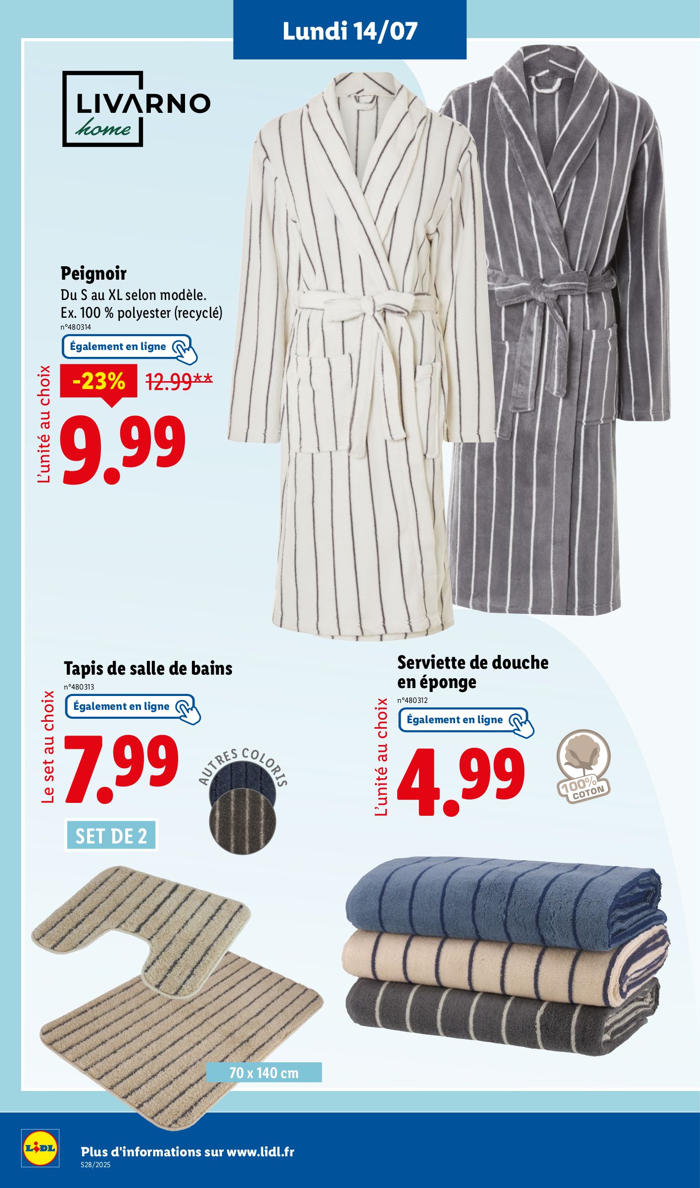 lidl - Catalogue Lidl valable du 10/07 au 16/07 - page: 50 lidl - Catalogue Lidl valable du 10/07 au 16/07 - page: 50