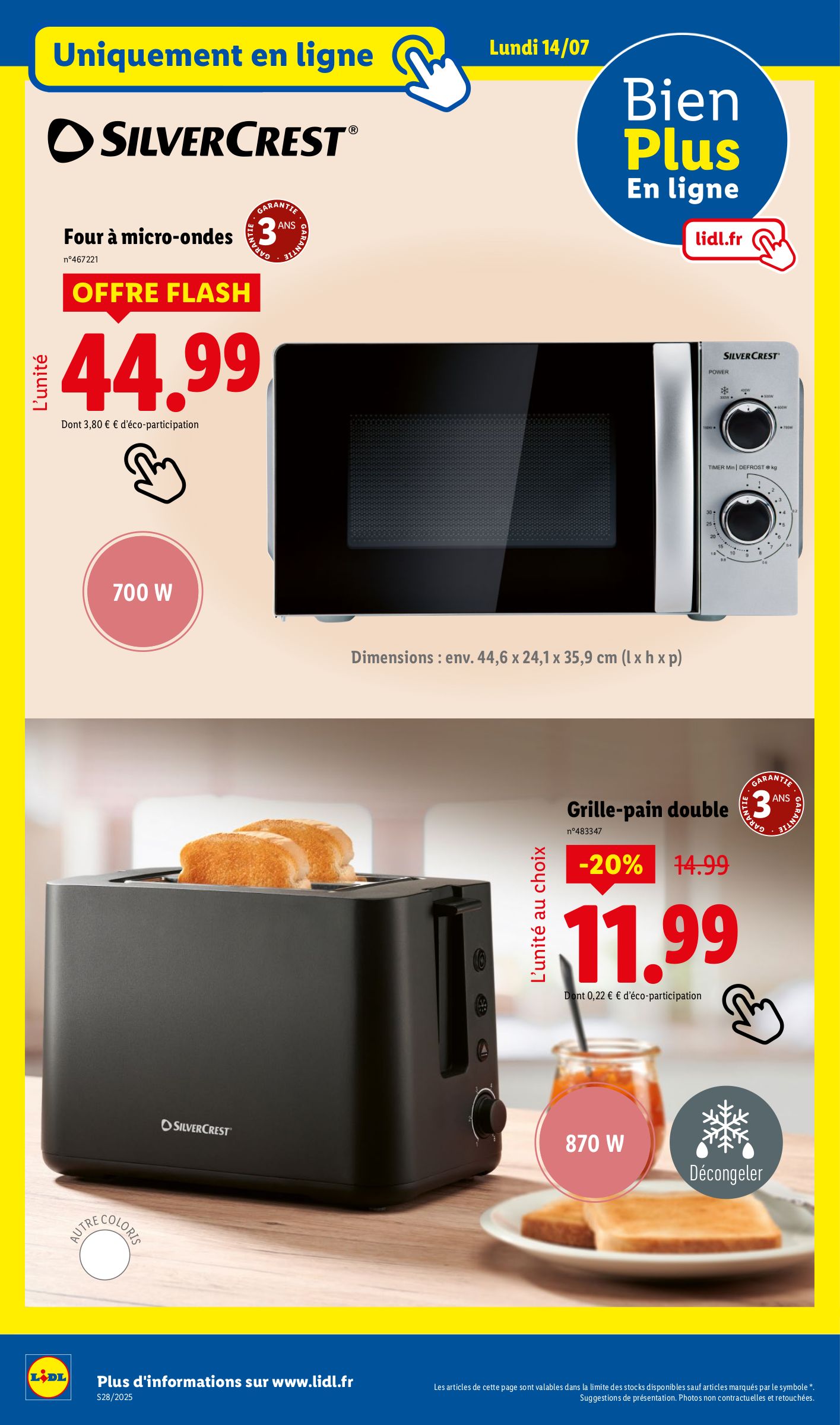 lidl - Catalogue Lidl valable du 10/07 au 16/07 - page: 70 lidl - Catalogue Lidl valable du 10/07 au 16/07 - page: 70