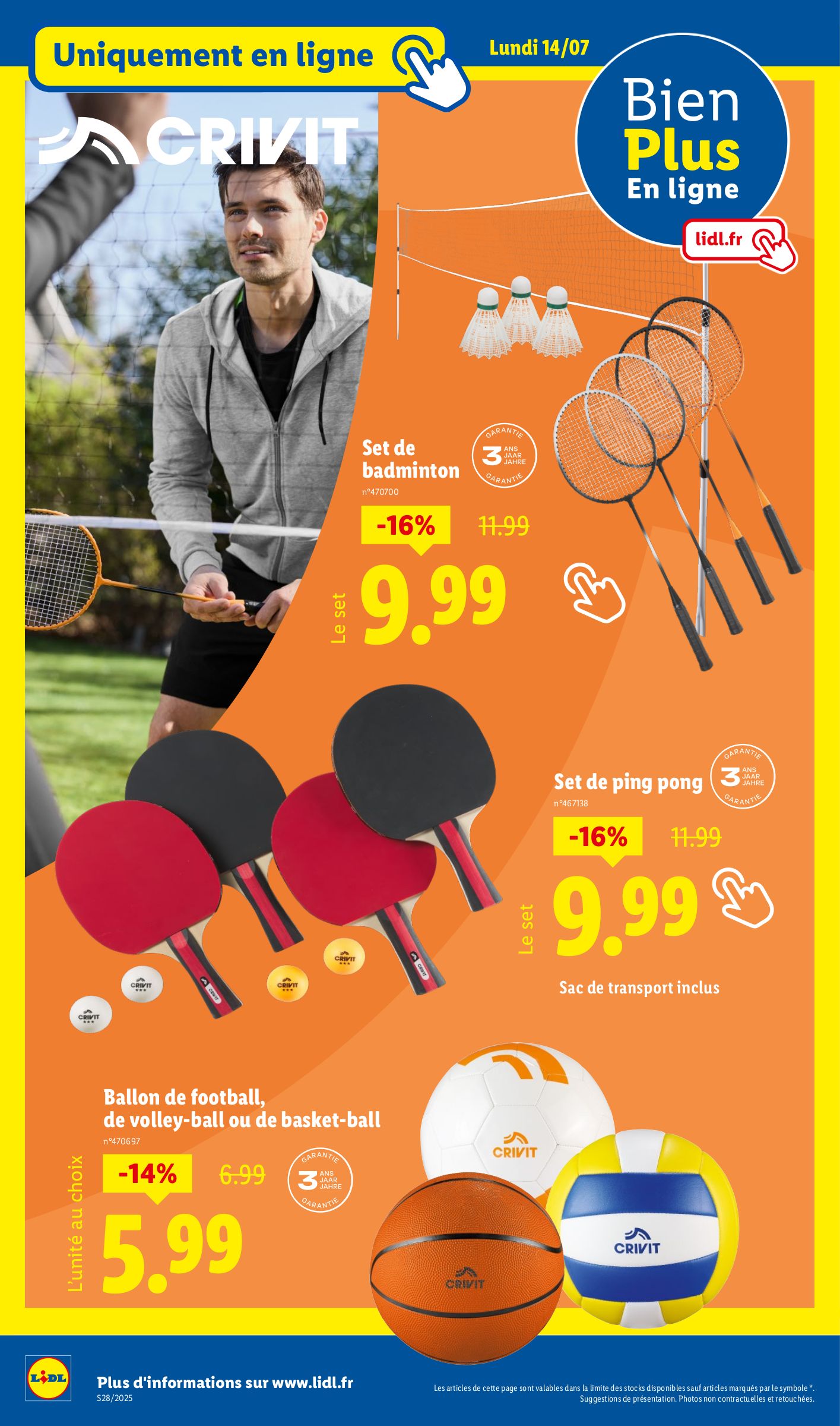 lidl - Catalogue Lidl valable du 10/07 au 16/07 - page: 72 lidl - Catalogue Lidl valable du 10/07 au 16/07 - page: 72