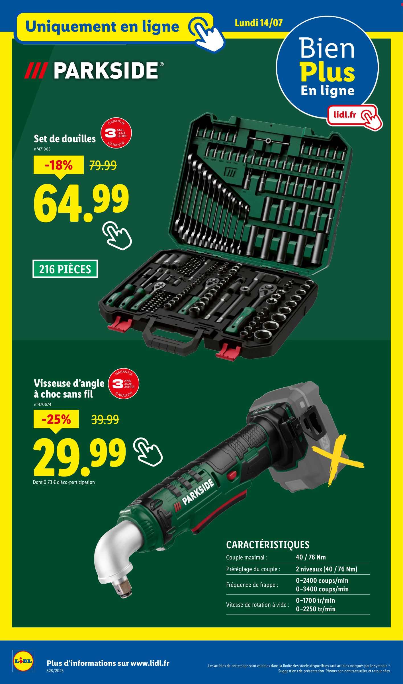 lidl - Catalogue Lidl valable du 10/07 au 16/07 - page: 68 lidl - Catalogue Lidl valable du 10/07 au 16/07 - page: 68