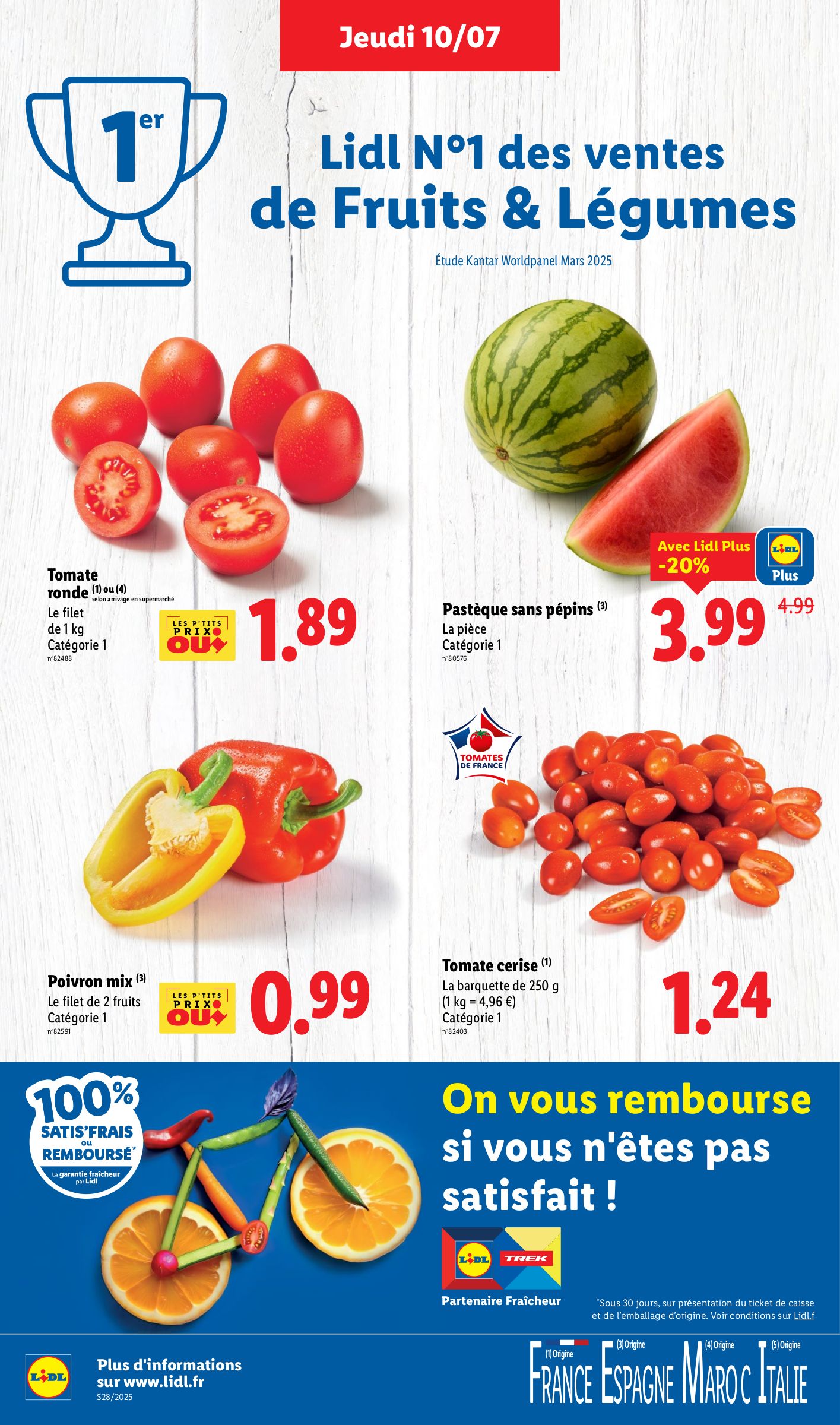 lidl - Catalogue Lidl valable du 10/07 au 16/07 - page: 4 lidl - Catalogue Lidl valable du 10/07 au 16/07 - page: 4
