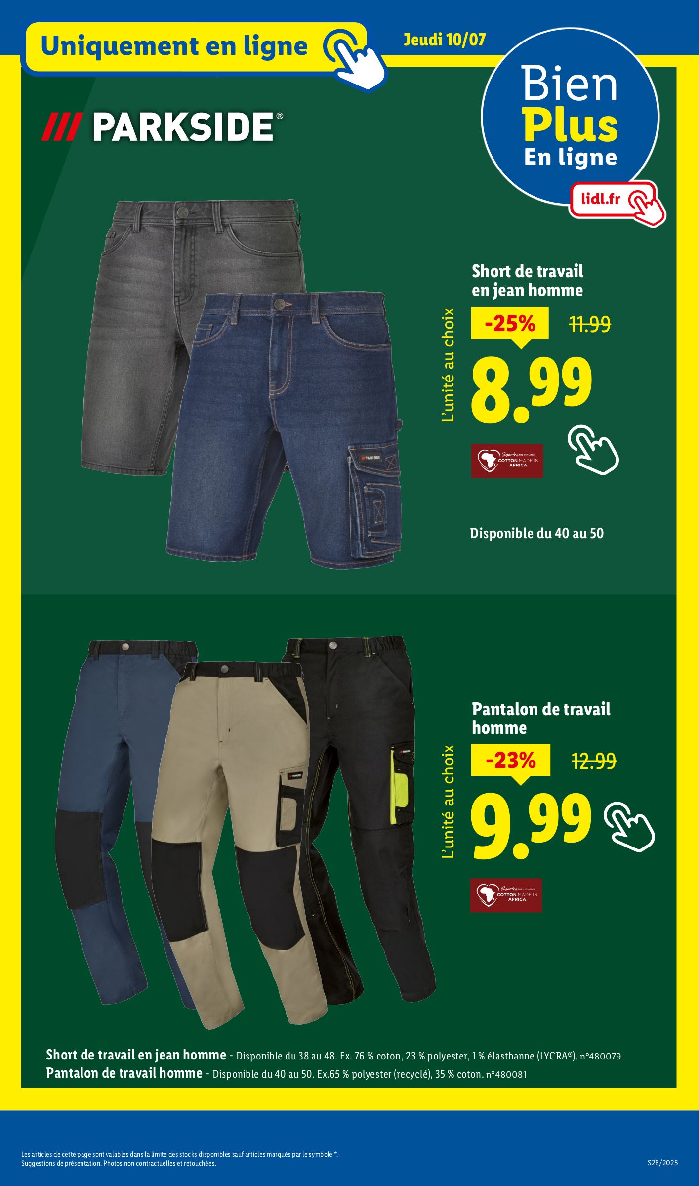 lidl - Catalogue Lidl valable du 10/07 au 16/07 - page: 49 lidl - Catalogue Lidl valable du 10/07 au 16/07 - page: 49