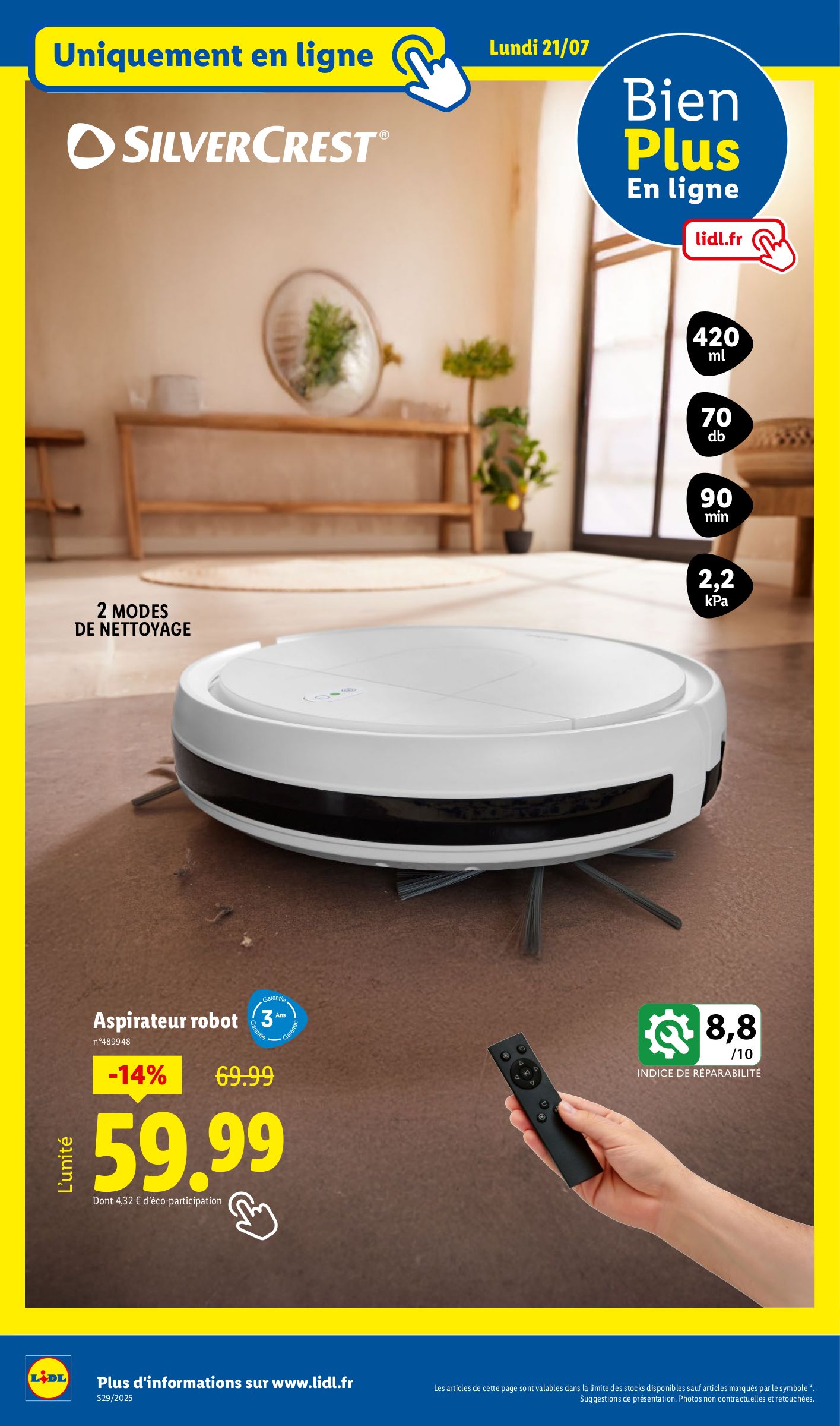 lidl - Catalogue Lidl - Les bonnes affaires de la semaine valable du 17/07 au 21/07 - page: 44 lidl - Catalogue Lidl - Les bonnes affaires de la semaine valable du 17/07 au 21/07 - page: 44