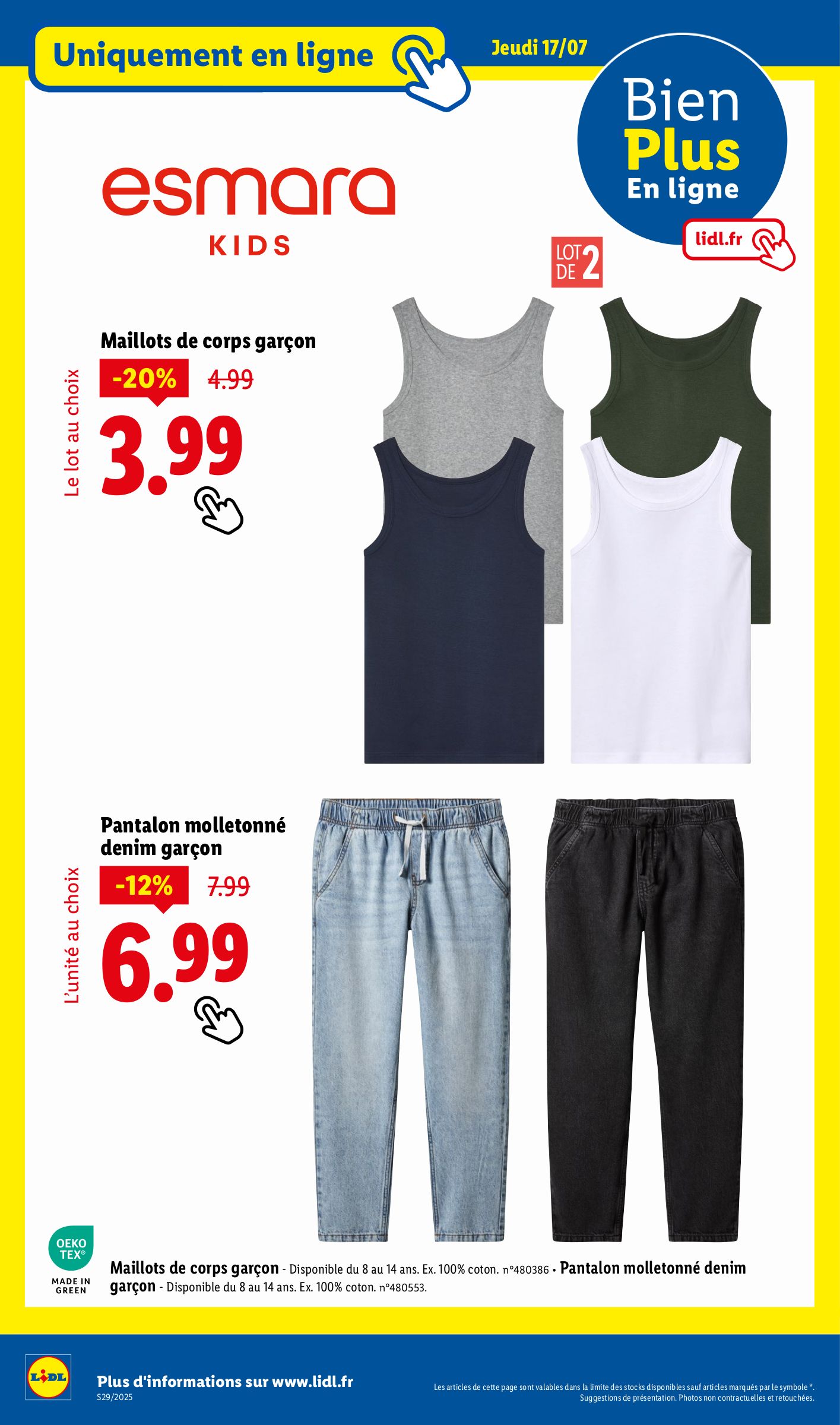 lidl - Catalogue Lidl - Les bonnes affaires de la semaine valable du 17/07 au 21/07 - page: 24 lidl - Catalogue Lidl - Les bonnes affaires de la semaine valable du 17/07 au 21/07 - page: 24