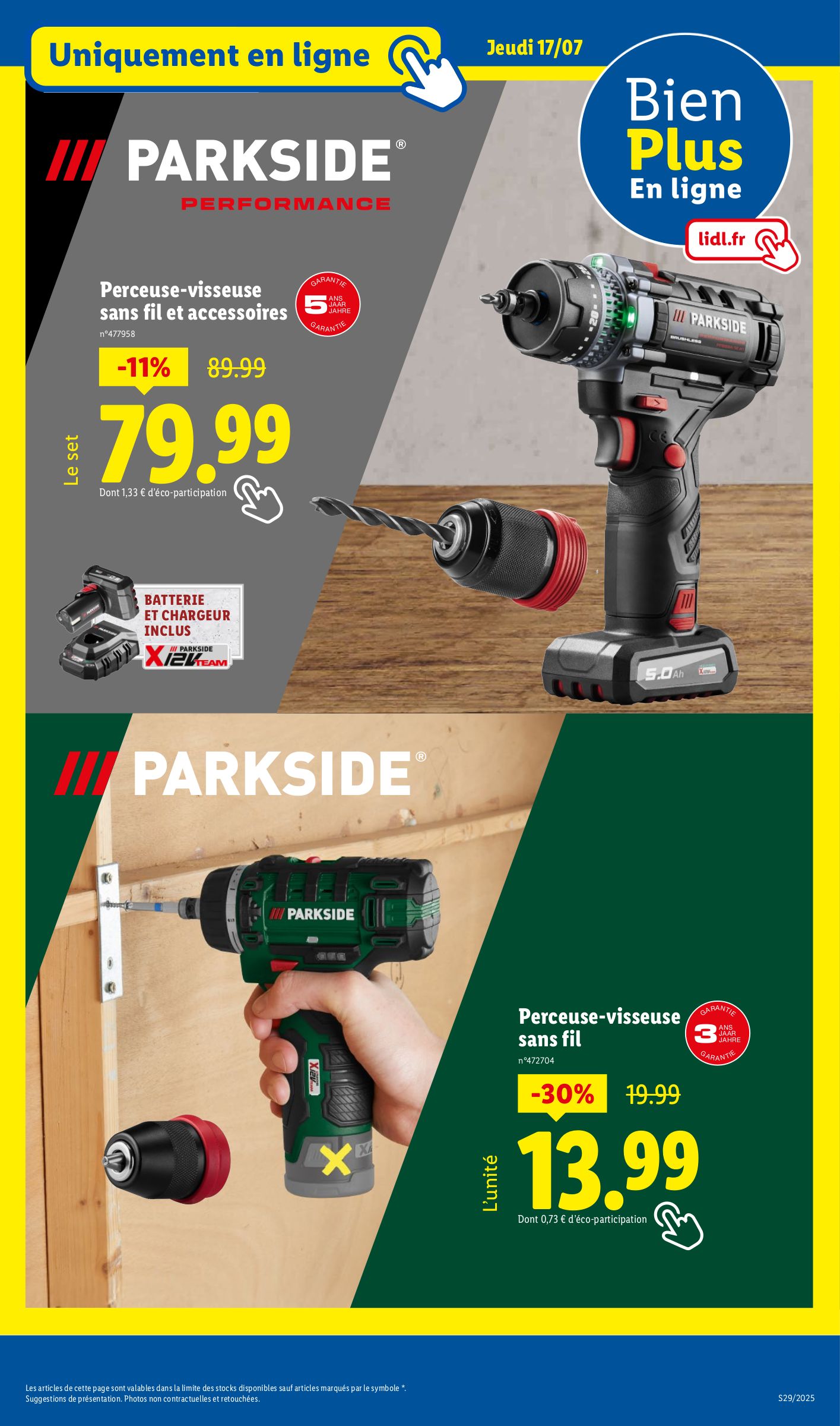 lidl - Catalogue Lidl - Les bonnes affaires de la semaine valable du 17/07 au 21/07 - page: 21 lidl - Catalogue Lidl - Les bonnes affaires de la semaine valable du 17/07 au 21/07 - page: 21