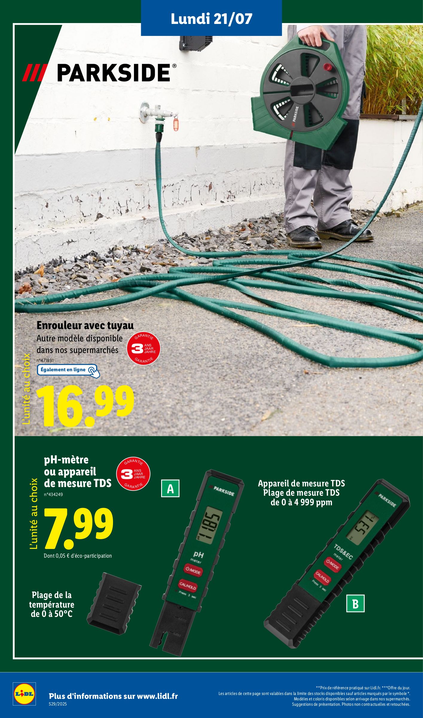 lidl - Catalogue Lidl - Les bonnes affaires de la semaine valable du 17/07 au 21/07 - page: 36 lidl - Catalogue Lidl - Les bonnes affaires de la semaine valable du 17/07 au 21/07 - page: 36