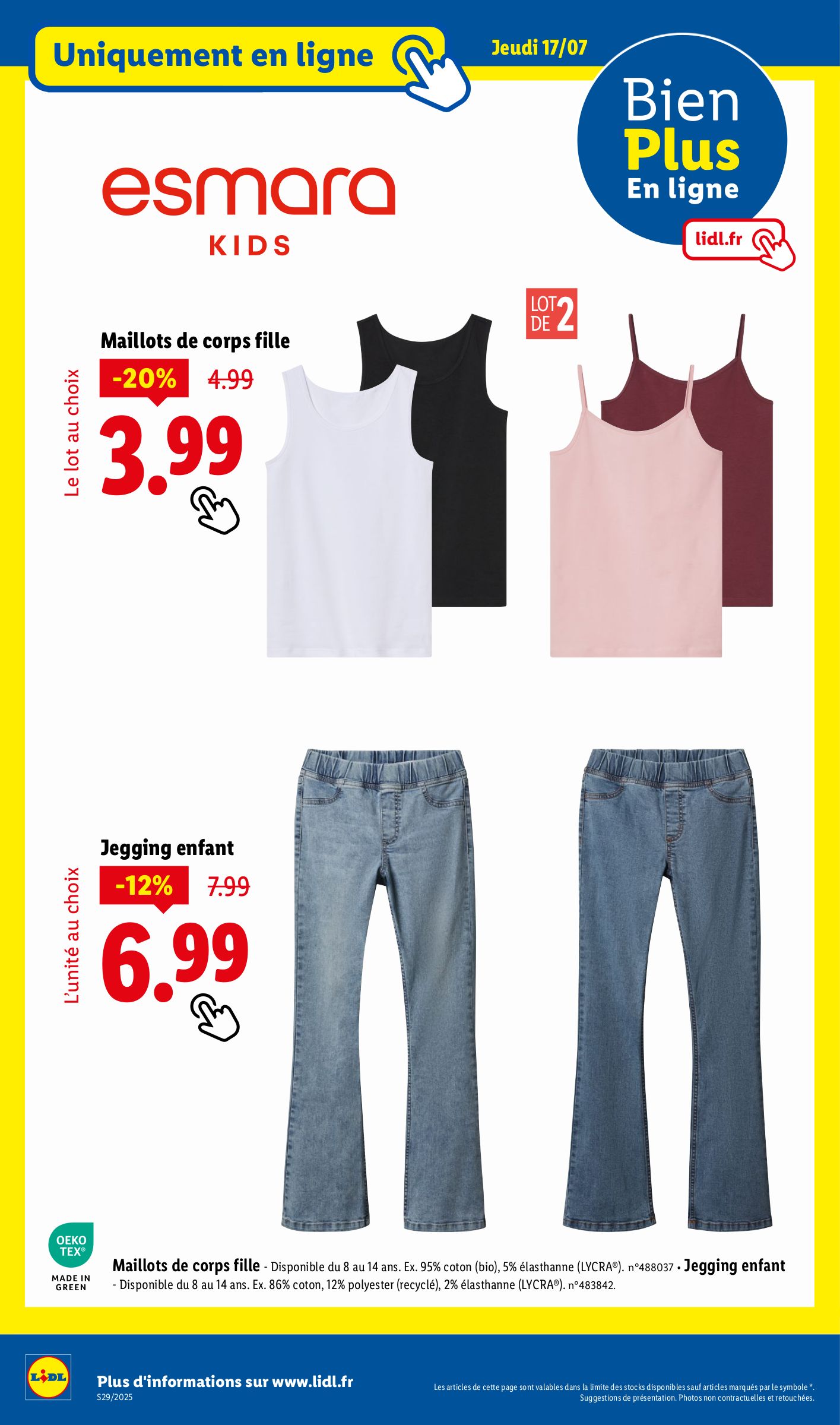 lidl - Catalogue Lidl - Les bonnes affaires de la semaine valable du 17/07 au 21/07 - page: 26 lidl - Catalogue Lidl - Les bonnes affaires de la semaine valable du 17/07 au 21/07 - page: 26