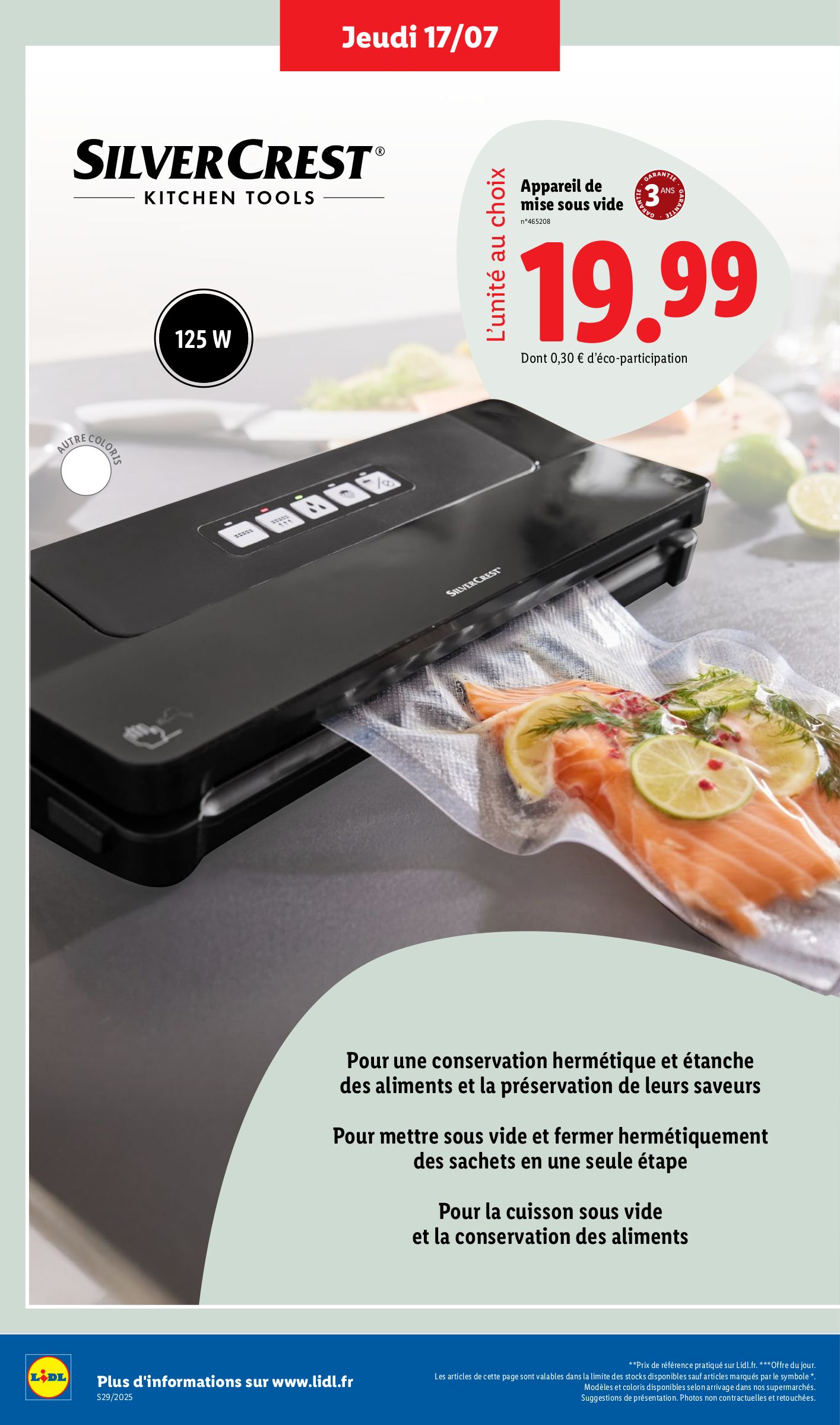 lidl - Catalogue Lidl - Les bonnes affaires de la semaine valable du 17/07 au 21/07 - page: 14 lidl - Catalogue Lidl - Les bonnes affaires de la semaine valable du 17/07 au 21/07 - page: 14