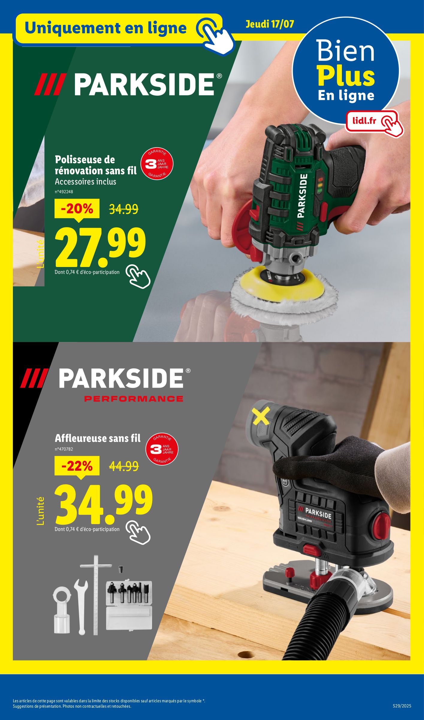 lidl - Catalogue Lidl - Les bonnes affaires de la semaine valable du 17/07 au 21/07 - page: 23 lidl - Catalogue Lidl - Les bonnes affaires de la semaine valable du 17/07 au 21/07 - page: 23