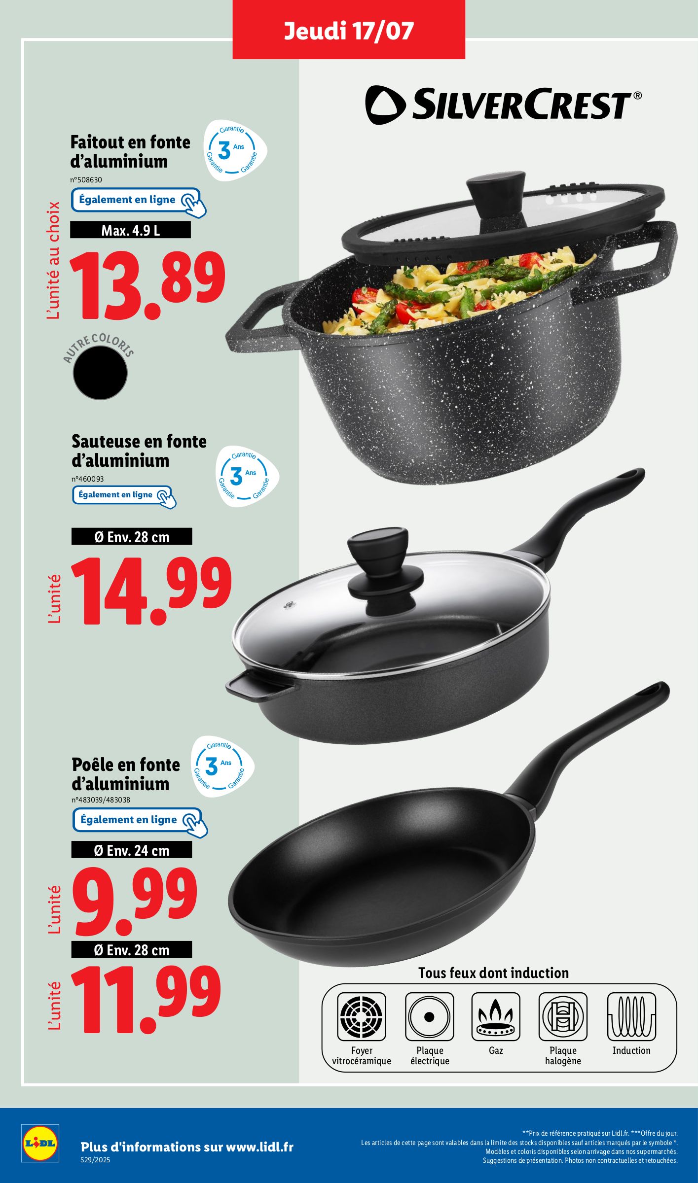 lidl - Catalogue Lidl - Les bonnes affaires de la semaine valable du 17/07 au 21/07 - page: 6 lidl - Catalogue Lidl - Les bonnes affaires de la semaine valable du 17/07 au 21/07 - page: 6