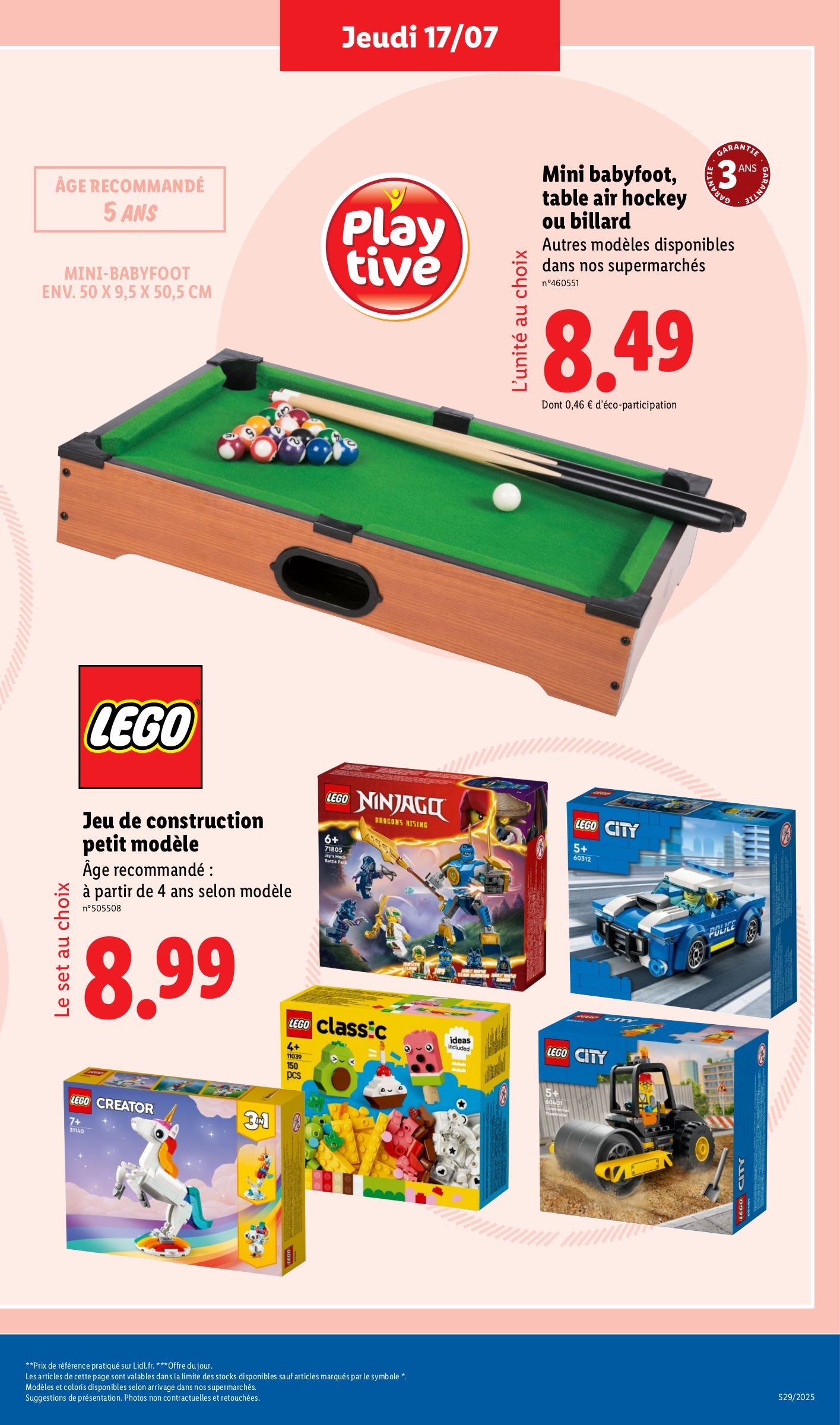 lidl - Catalogue Lidl - Les bonnes affaires de la semaine valable du 17/07 au 21/07 - page: 17 lidl - Catalogue Lidl - Les bonnes affaires de la semaine valable du 17/07 au 21/07 - page: 17