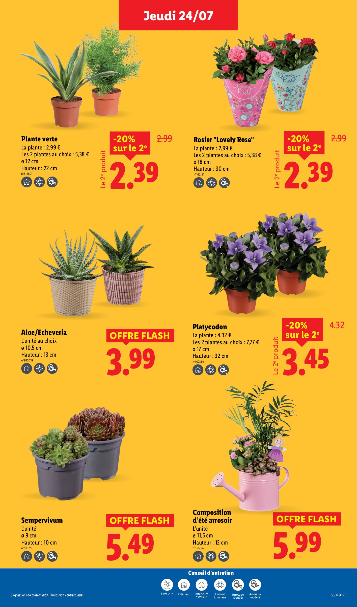 lidl - Catalogue Lidl valable du 24/07 au 30/07 - page: 29 lidl - Catalogue Lidl valable du 24/07 au 30/07 - page: 29