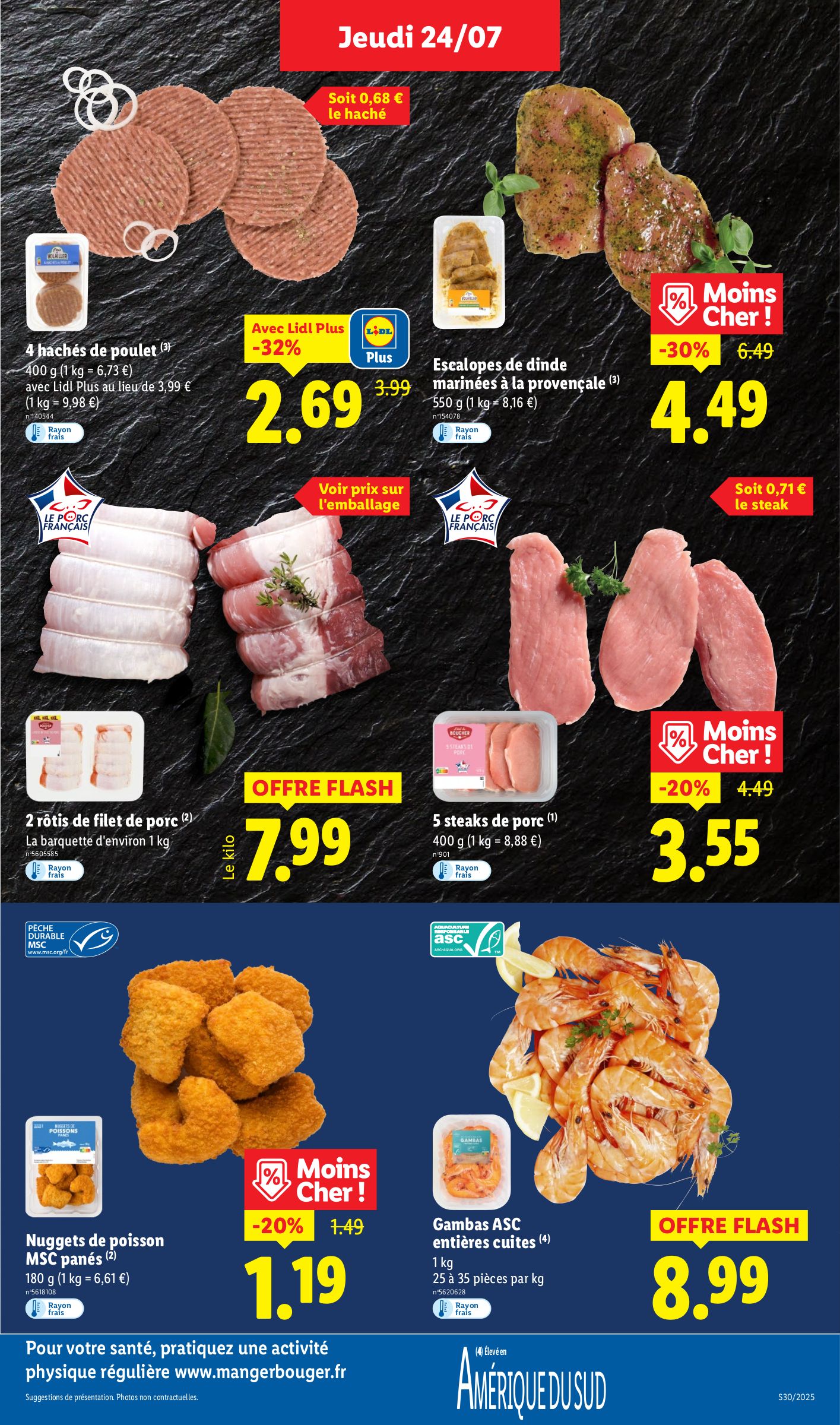 lidl - Catalogue Lidl valable du 24/07 au 30/07 - page: 7 lidl - Catalogue Lidl valable du 24/07 au 30/07 - page: 7