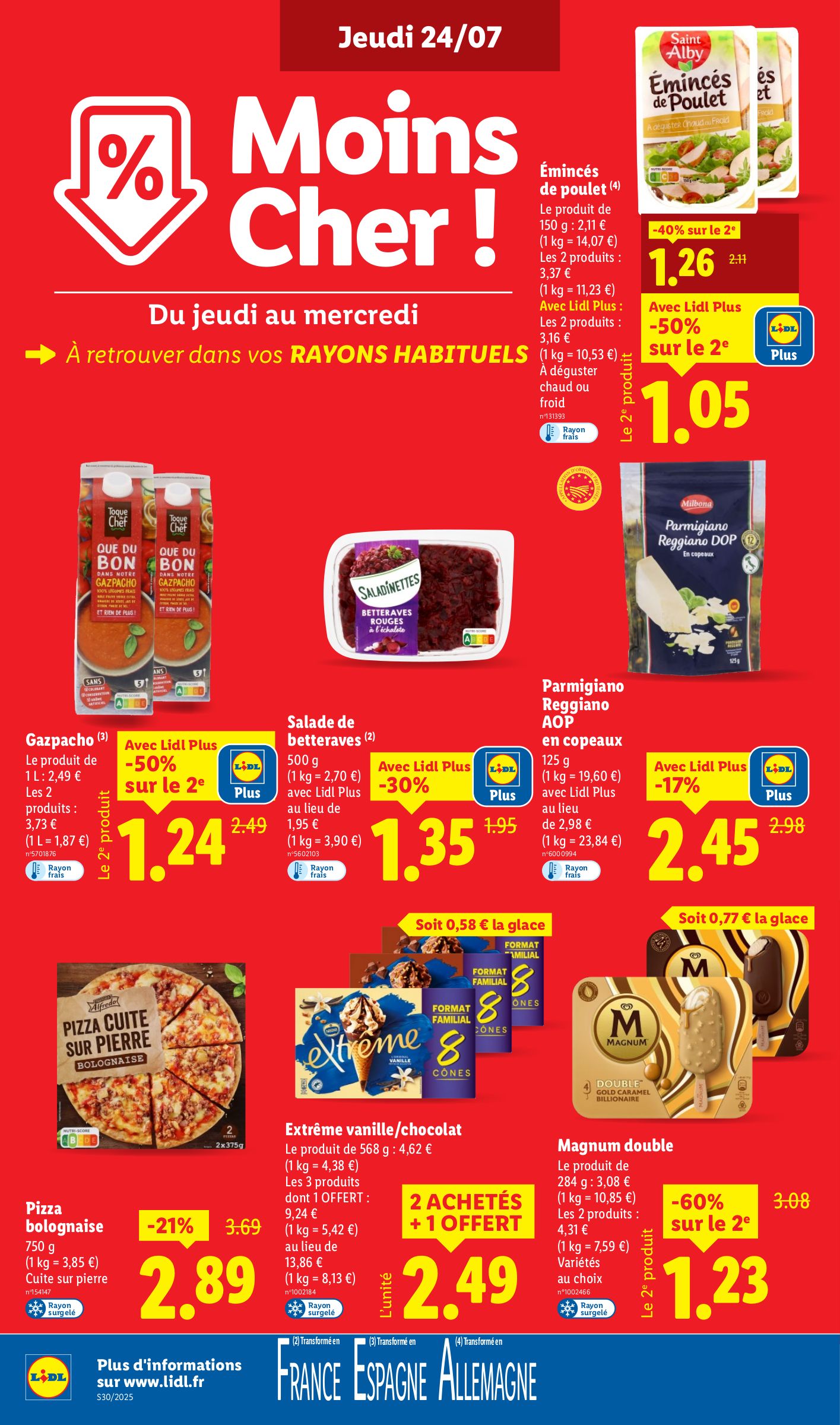 lidl - Catalogue Lidl valable du 24/07 au 30/07 - page: 12 lidl - Catalogue Lidl valable du 24/07 au 30/07 - page: 12