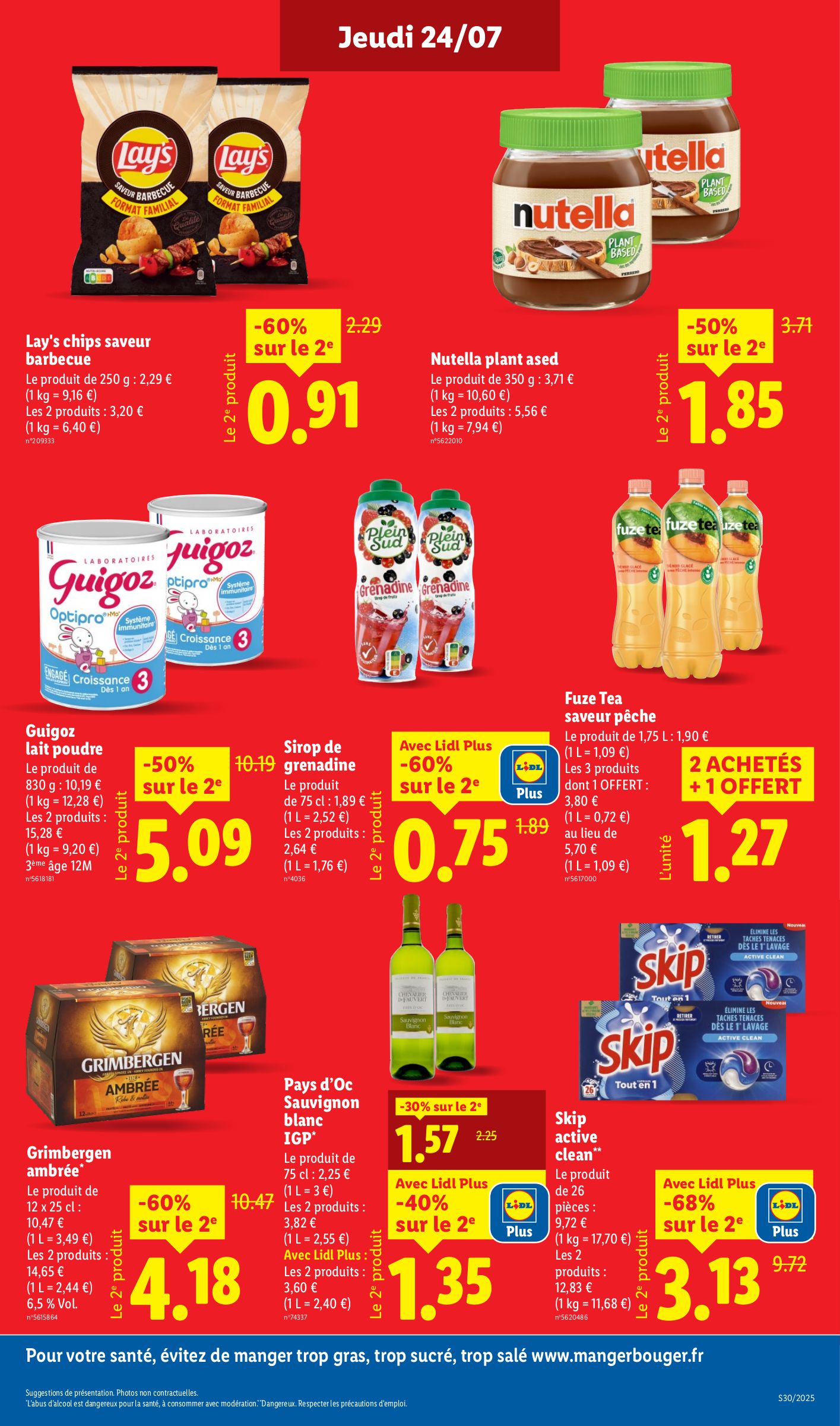 lidl - Catalogue Lidl valable du 24/07 au 30/07 - page: 13 lidl - Catalogue Lidl valable du 24/07 au 30/07 - page: 13