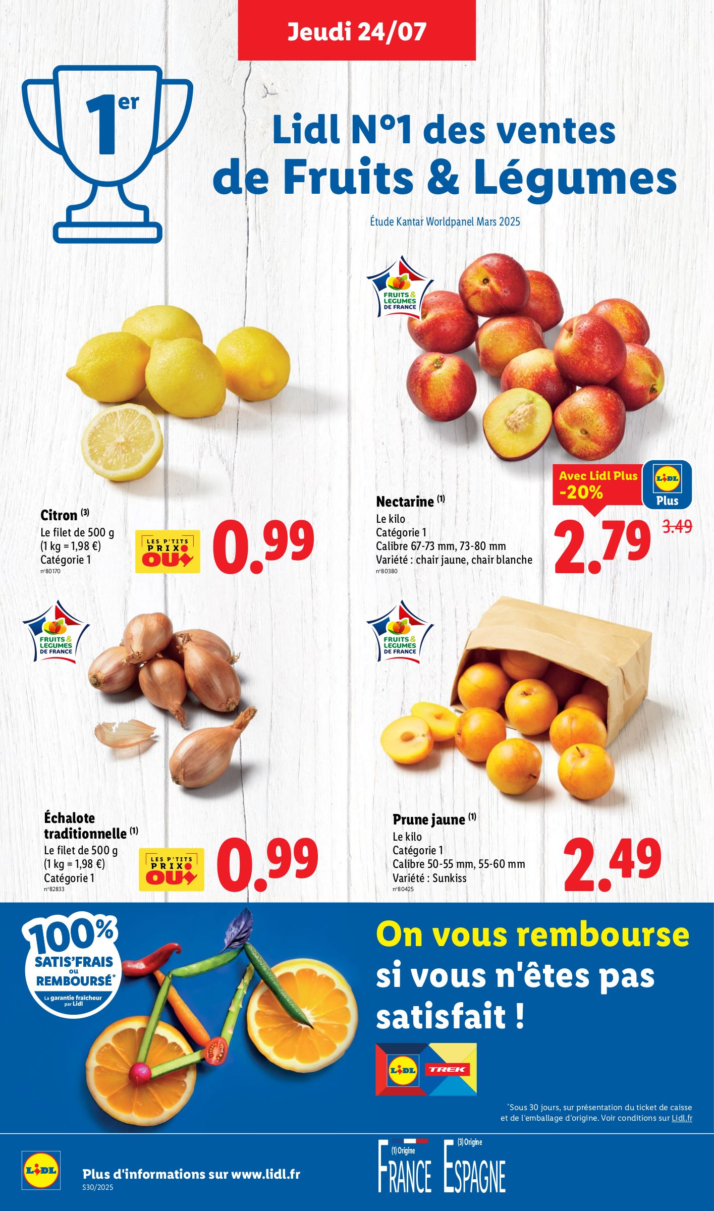 lidl - Catalogue Lidl valable du 24/07 au 30/07 - page: 4 lidl - Catalogue Lidl valable du 24/07 au 30/07 - page: 4