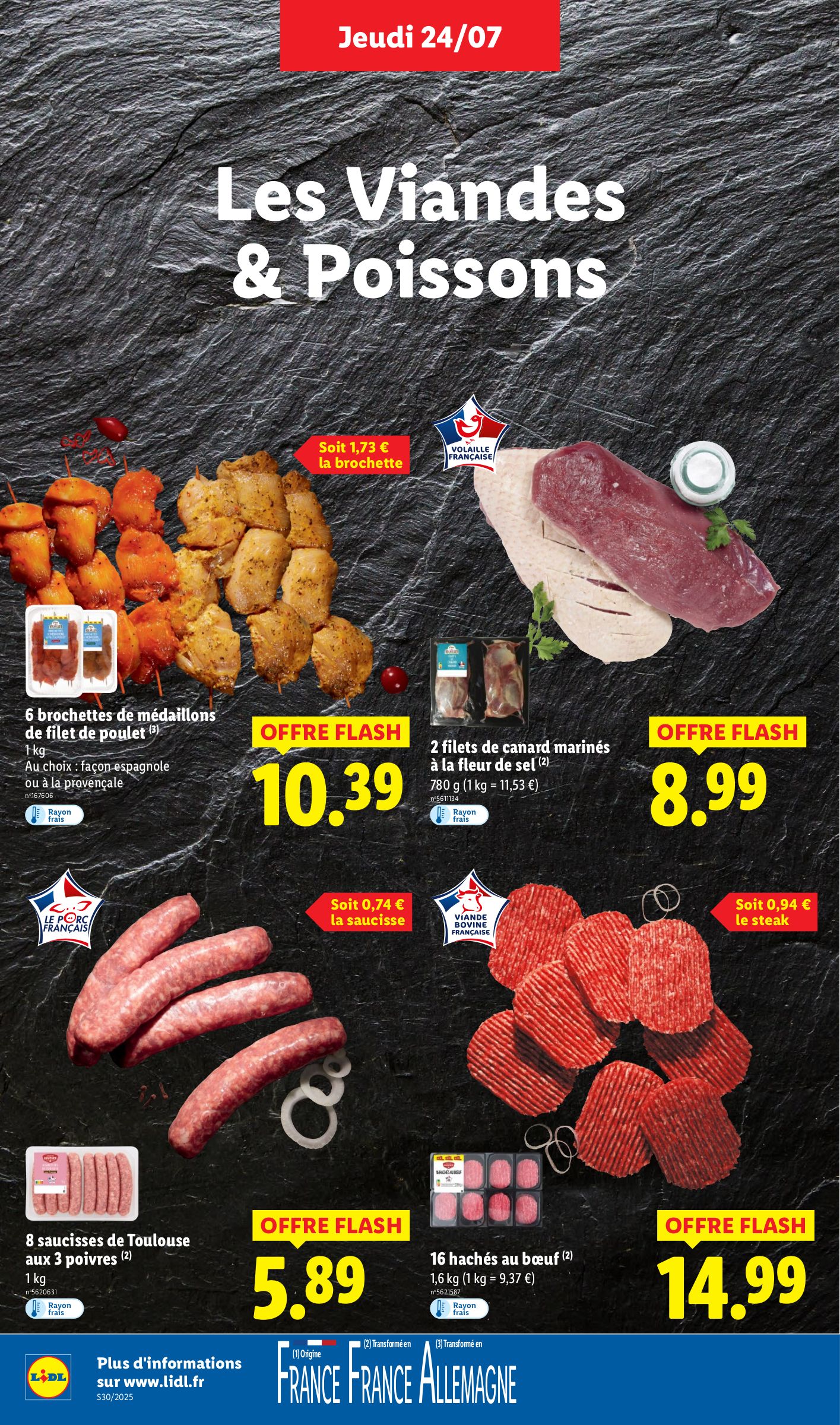 lidl - Catalogue Lidl valable du 24/07 au 30/07 - page: 6 lidl - Catalogue Lidl valable du 24/07 au 30/07 - page: 6