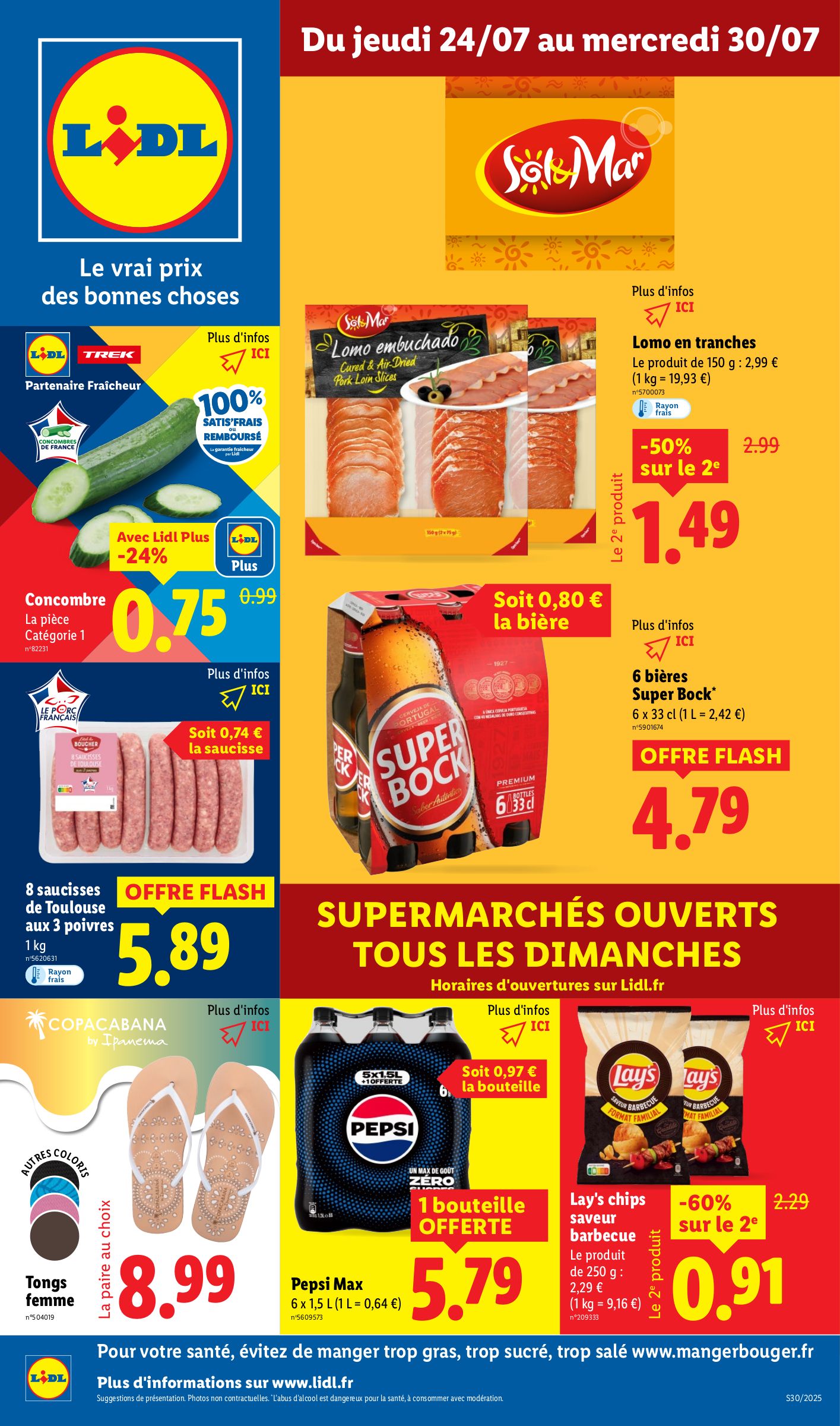 lidl - Catalogue Lidl valable du 24/07 au 30/07