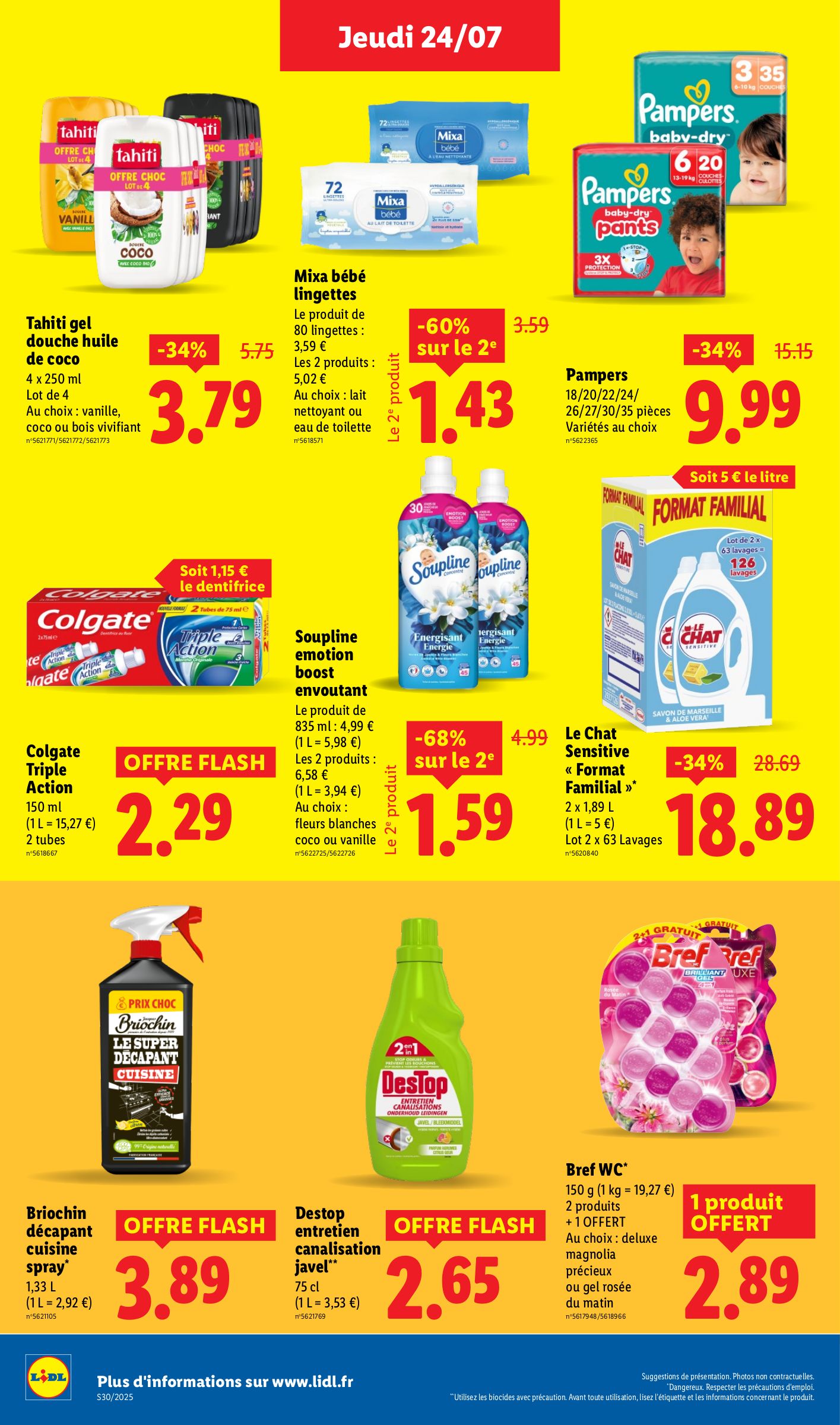 lidl - Catalogue Lidl valable du 24/07 au 30/07 - page: 16 lidl - Catalogue Lidl valable du 24/07 au 30/07 - page: 16