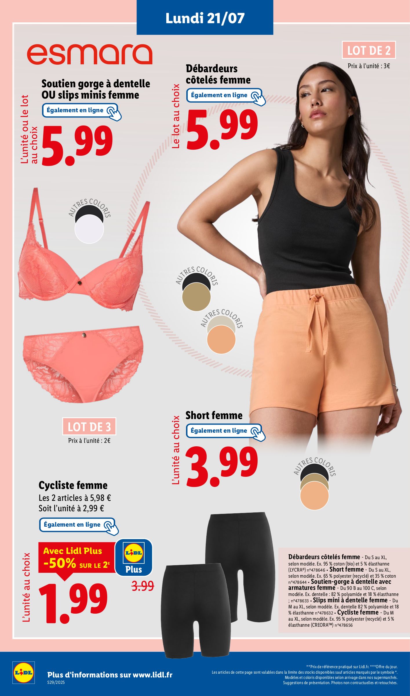lidl - Catalogue Lidl - Les bonnes affaires de la semaine valable du 21/07 au 24/07 - page: 12 lidl - Catalogue Lidl - Les bonnes affaires de la semaine valable du 21/07 au 24/07 - page: 12