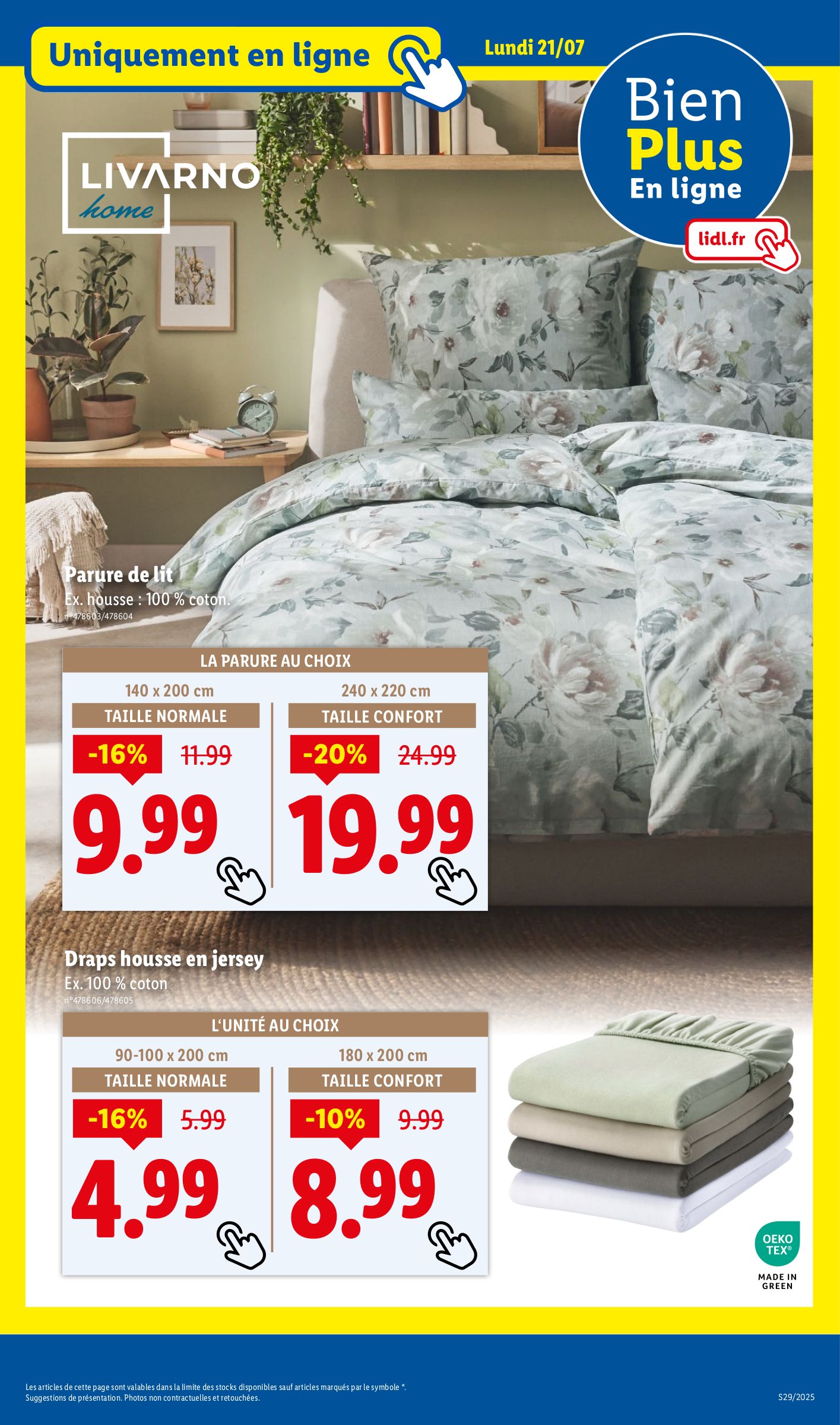 lidl - Catalogue Lidl - Les bonnes affaires de la semaine valable du 21/07 au 24/07 - page: 23 lidl - Catalogue Lidl - Les bonnes affaires de la semaine valable du 21/07 au 24/07 - page: 23