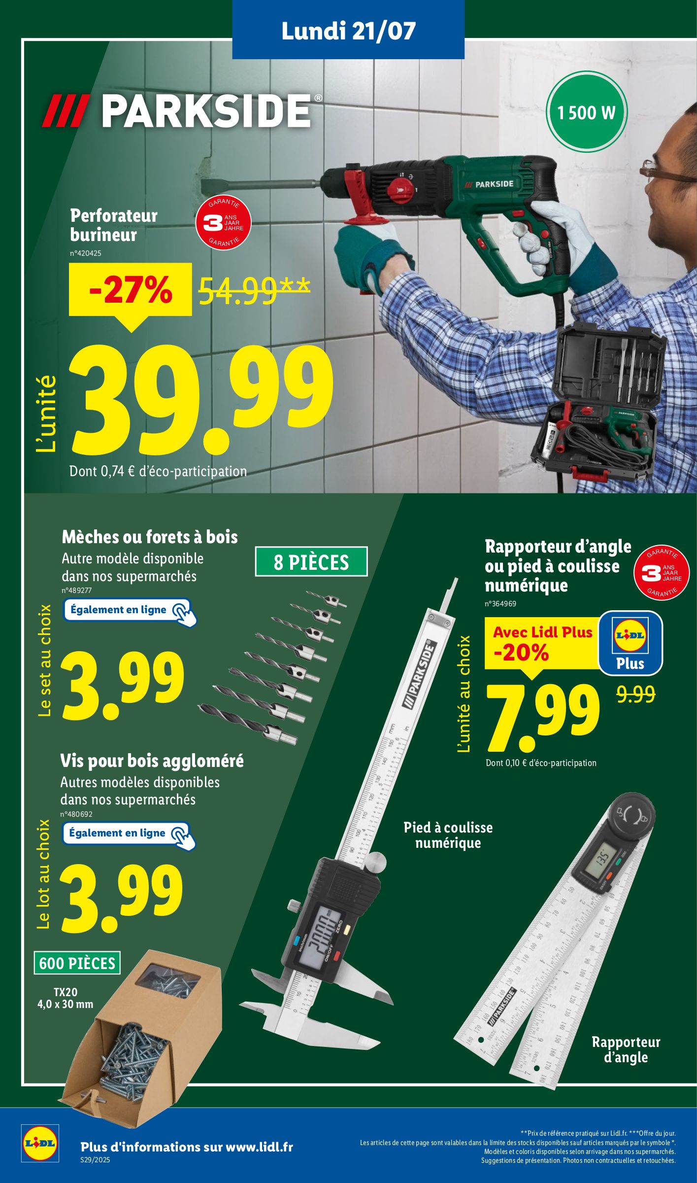 lidl - Catalogue Lidl - Les bonnes affaires de la semaine valable du 21/07 au 24/07 - page: 8 lidl - Catalogue Lidl - Les bonnes affaires de la semaine valable du 21/07 au 24/07 - page: 8