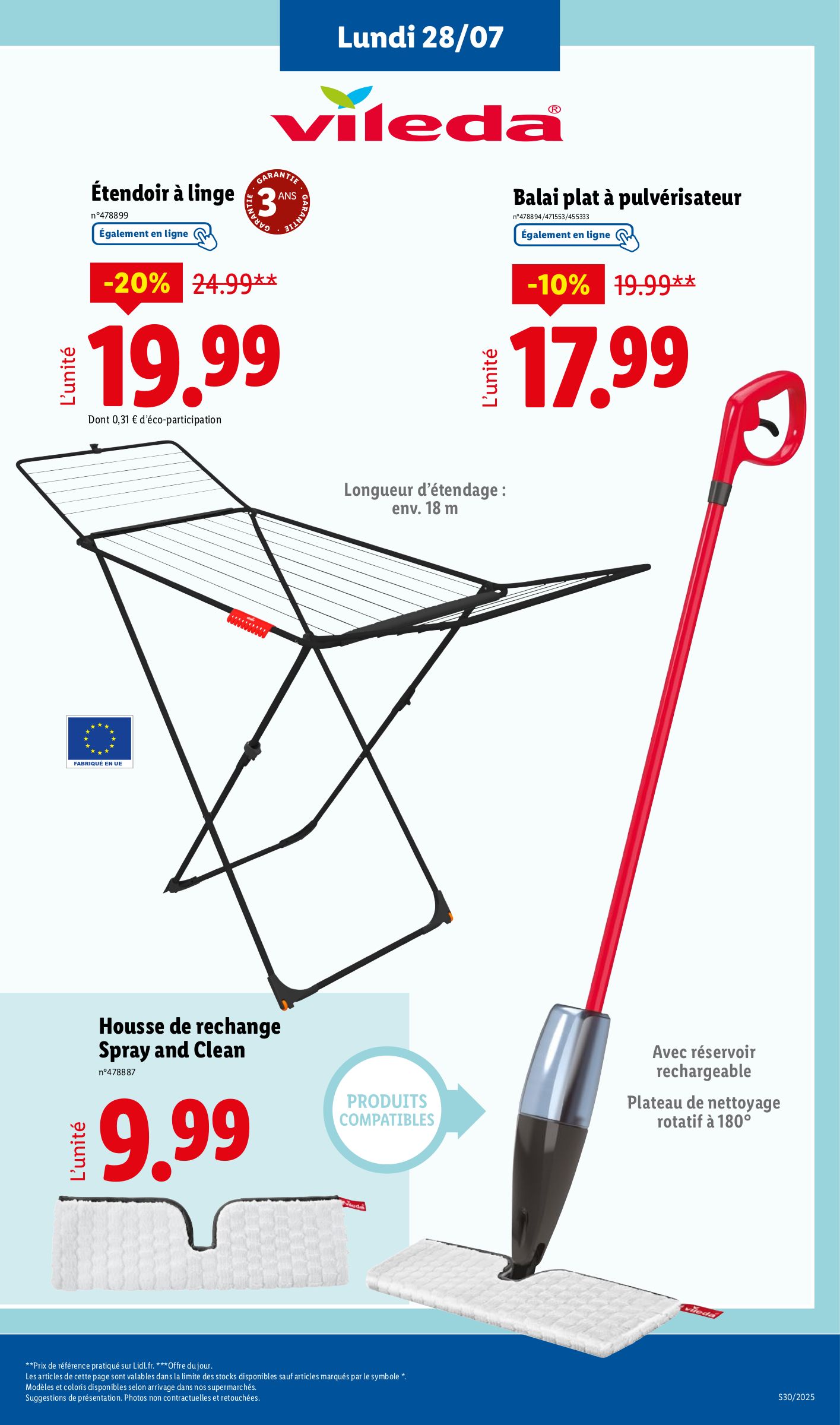 lidl - Catalogue Lidl - Les bonnes affaires de la semaine valable du 24/07 au 28/07 - page: 39 lidl - Catalogue Lidl - Les bonnes affaires de la semaine valable du 24/07 au 28/07 - page: 39
