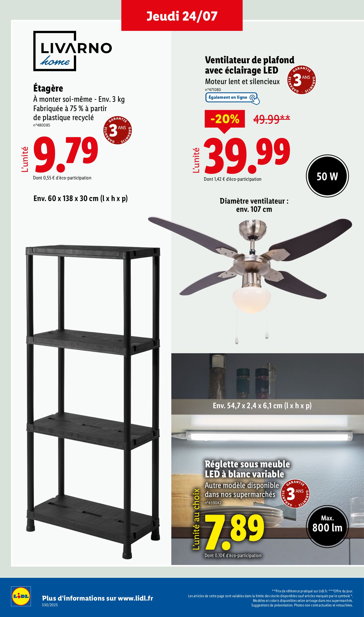 lidl - Catalogue Lidl - Les bonnes affaires de la semaine valable du 24/07 au 28/07 - page: 16 lidl - Catalogue Lidl - Les bonnes affaires de la semaine valable du 24/07 au 28/07 - page: 16