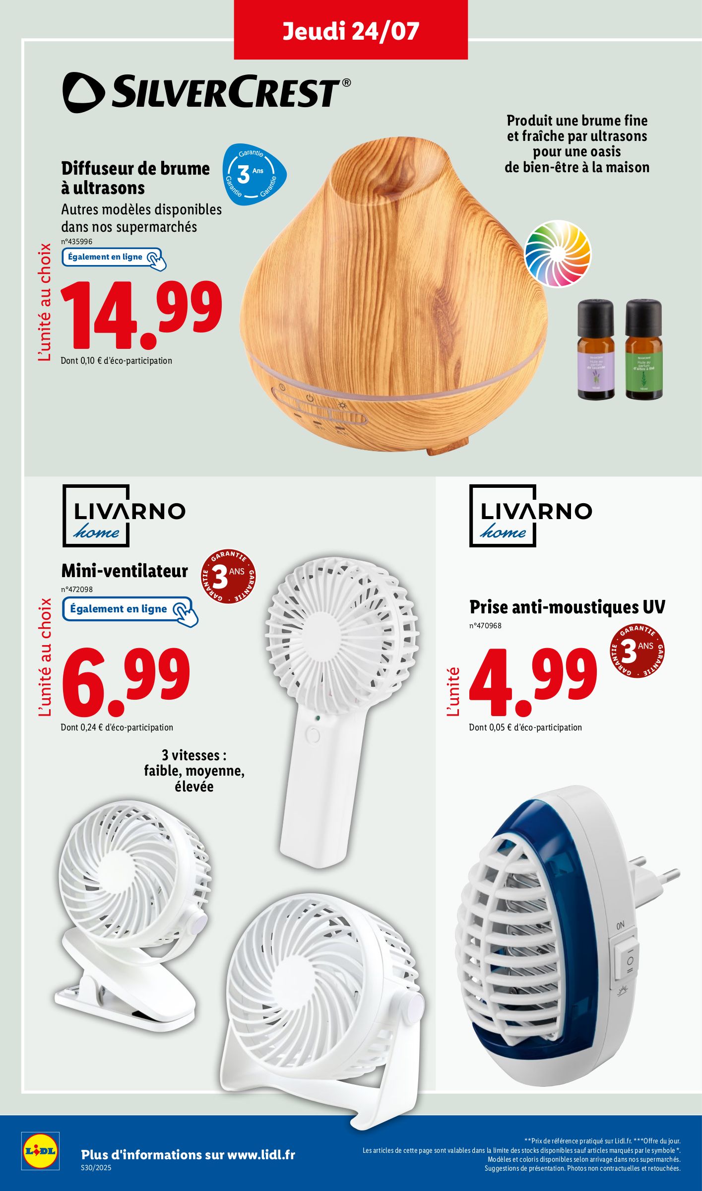 lidl - Catalogue Lidl - Les bonnes affaires de la semaine valable du 24/07 au 28/07 - page: 18 lidl - Catalogue Lidl - Les bonnes affaires de la semaine valable du 24/07 au 28/07 - page: 18