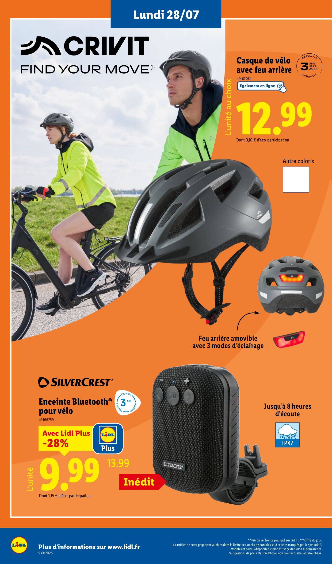 lidl - Catalogue Lidl - Les bonnes affaires de la semaine valable du 24/07 au 28/07 - page: 32 lidl - Catalogue Lidl - Les bonnes affaires de la semaine valable du 24/07 au 28/07 - page: 32