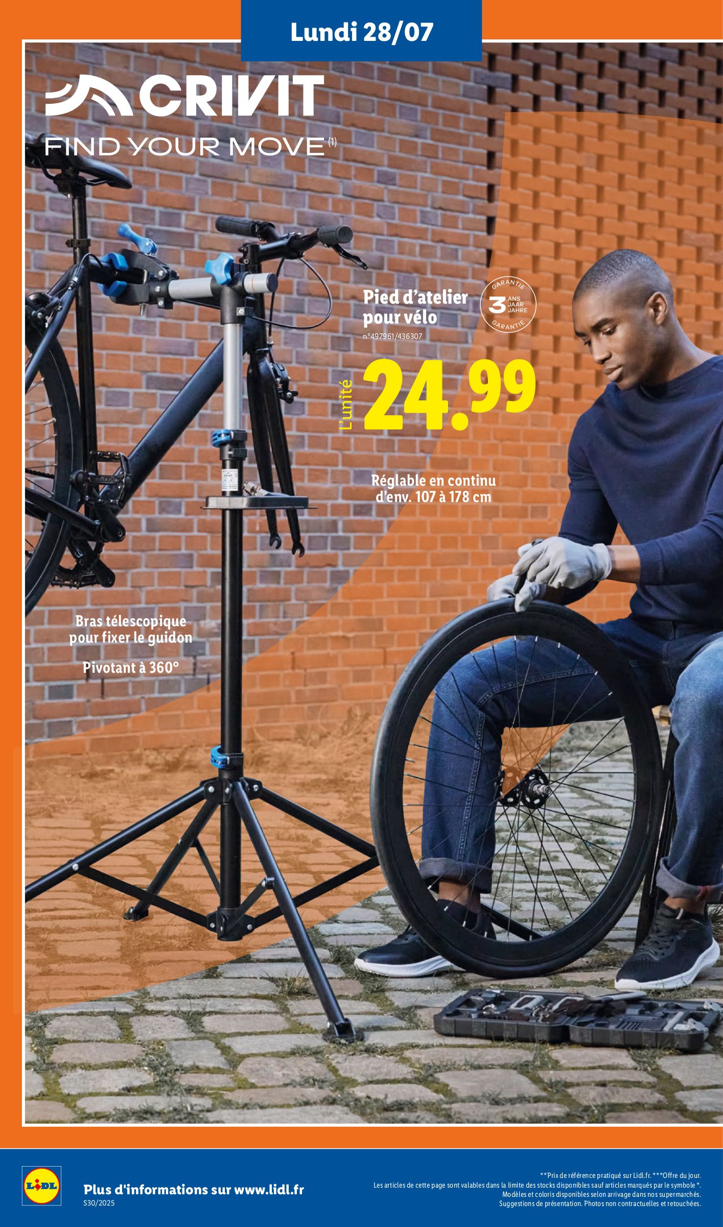 lidl - Catalogue Lidl - Les bonnes affaires de la semaine valable du 24/07 au 28/07 - page: 30 lidl - Catalogue Lidl - Les bonnes affaires de la semaine valable du 24/07 au 28/07 - page: 30