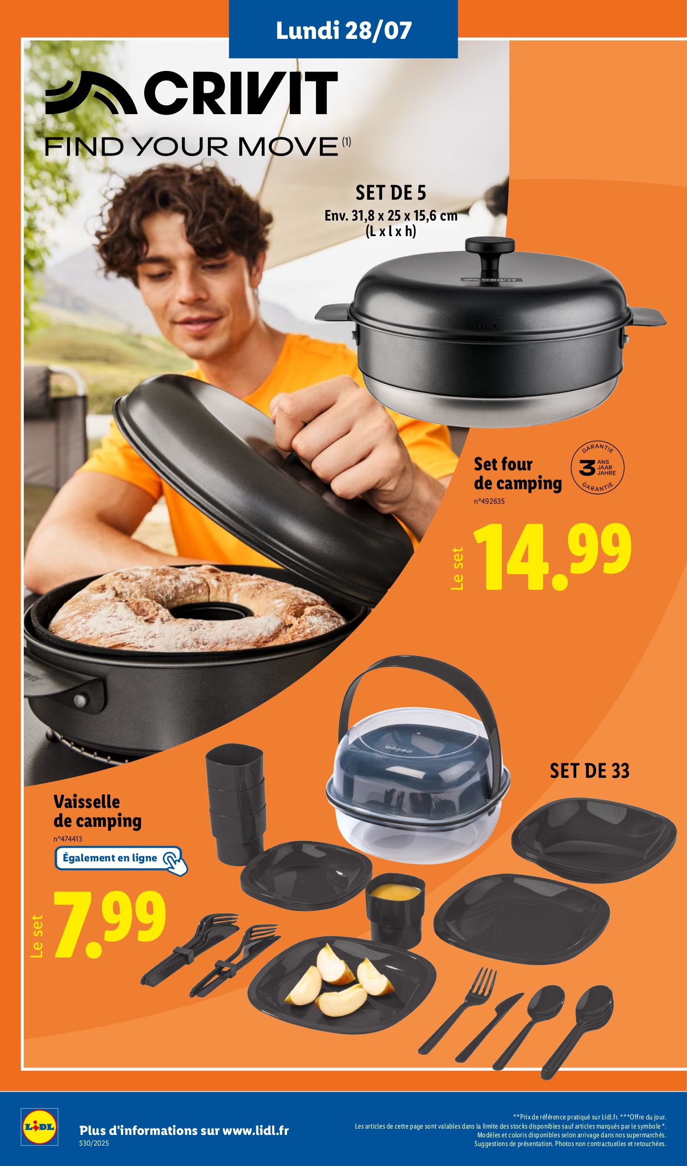 lidl - Catalogue Lidl - Les bonnes affaires de la semaine valable du 24/07 au 28/07 - page: 22 lidl - Catalogue Lidl - Les bonnes affaires de la semaine valable du 24/07 au 28/07 - page: 22