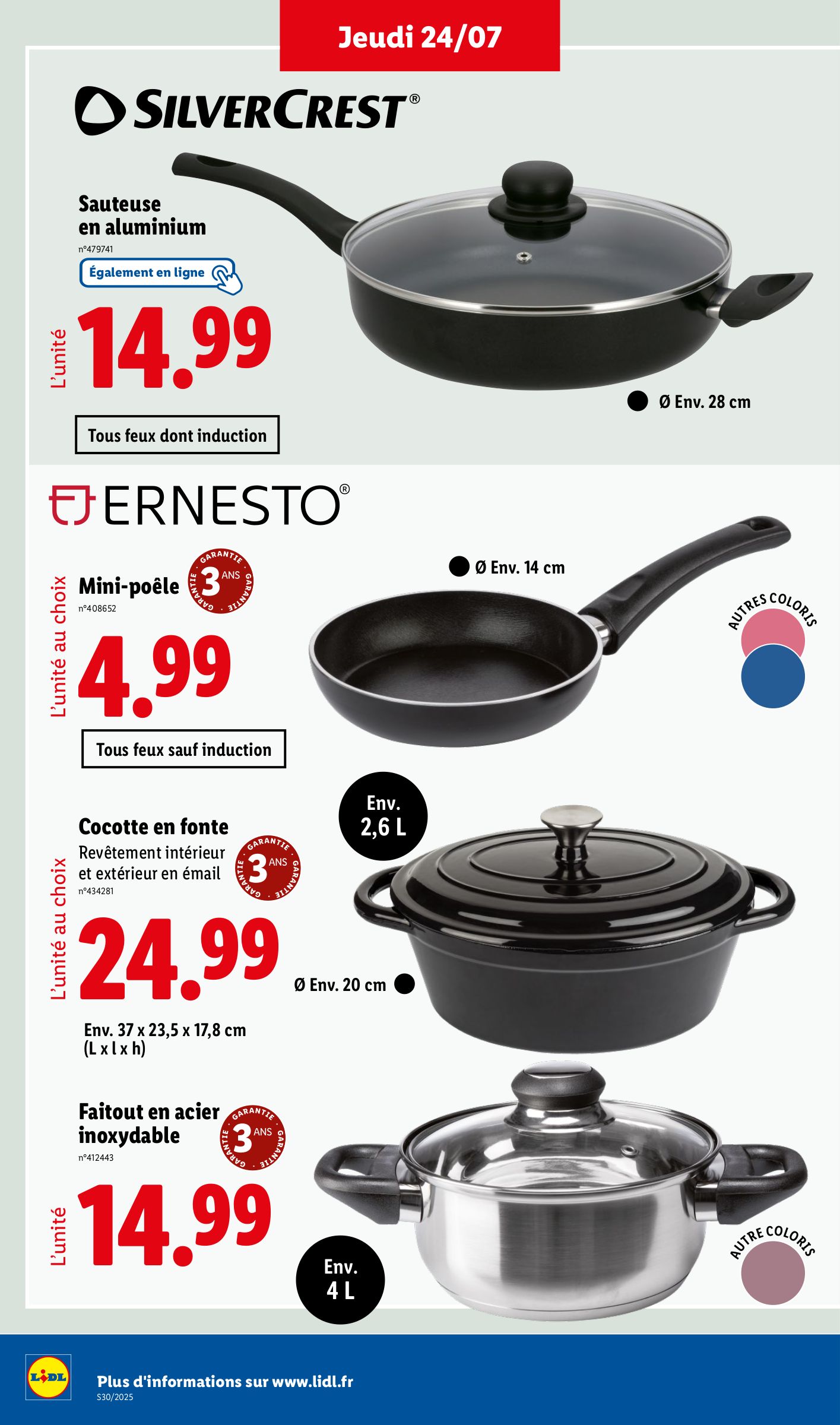lidl - Catalogue Lidl - Les bonnes affaires de la semaine valable du 24/07 au 28/07 - page: 8 lidl - Catalogue Lidl - Les bonnes affaires de la semaine valable du 24/07 au 28/07 - page: 8