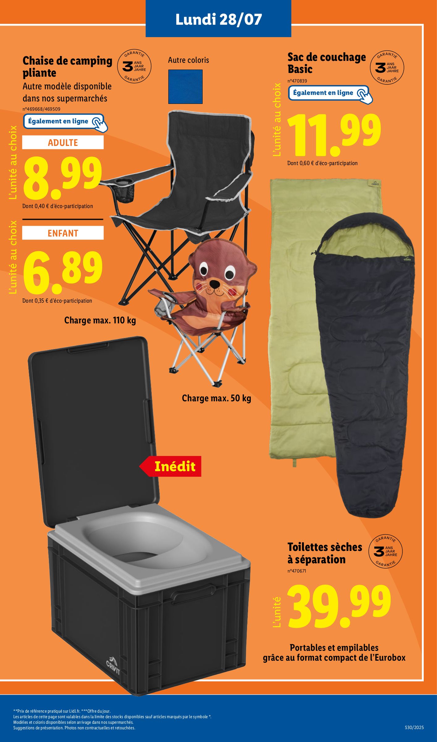 lidl - Catalogue Lidl - Les bonnes affaires de la semaine valable du 24/07 au 28/07 - page: 25 lidl - Catalogue Lidl - Les bonnes affaires de la semaine valable du 24/07 au 28/07 - page: 25