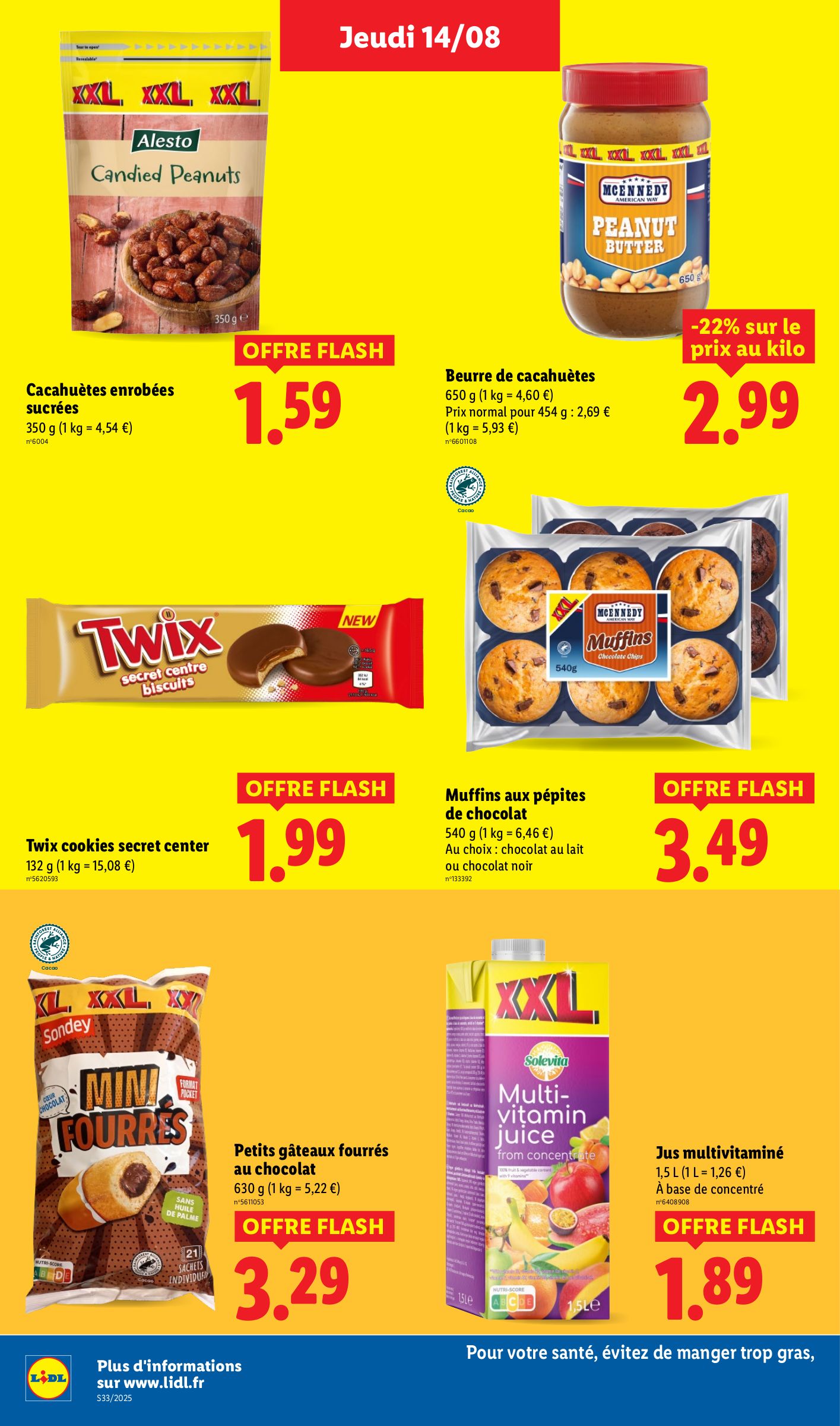 lidl - Catalogue Lidl valable du 14/08 au 20/08 - page: 22