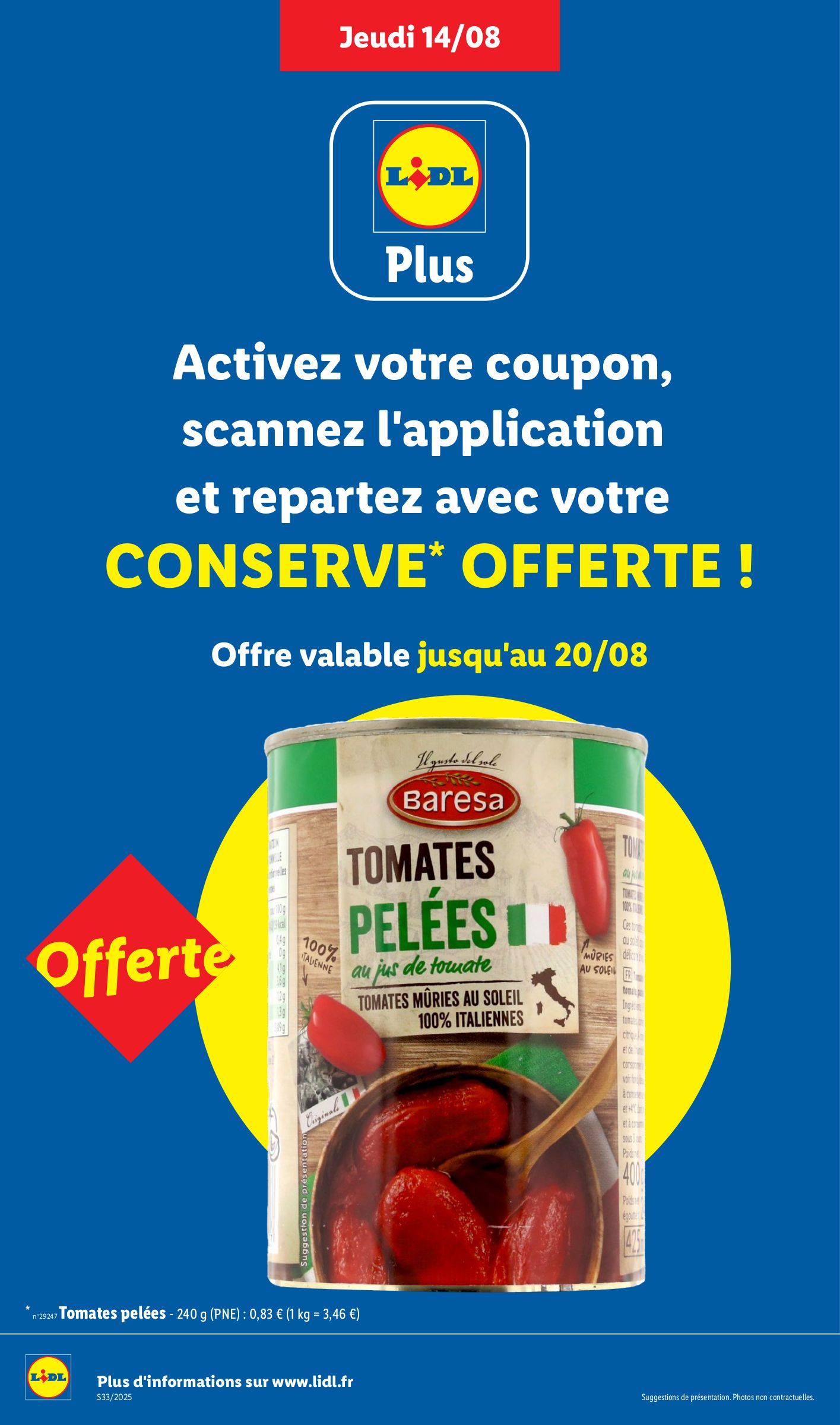 lidl - Catalogue Lidl valable du 14/08 au 20/08 - page: 2