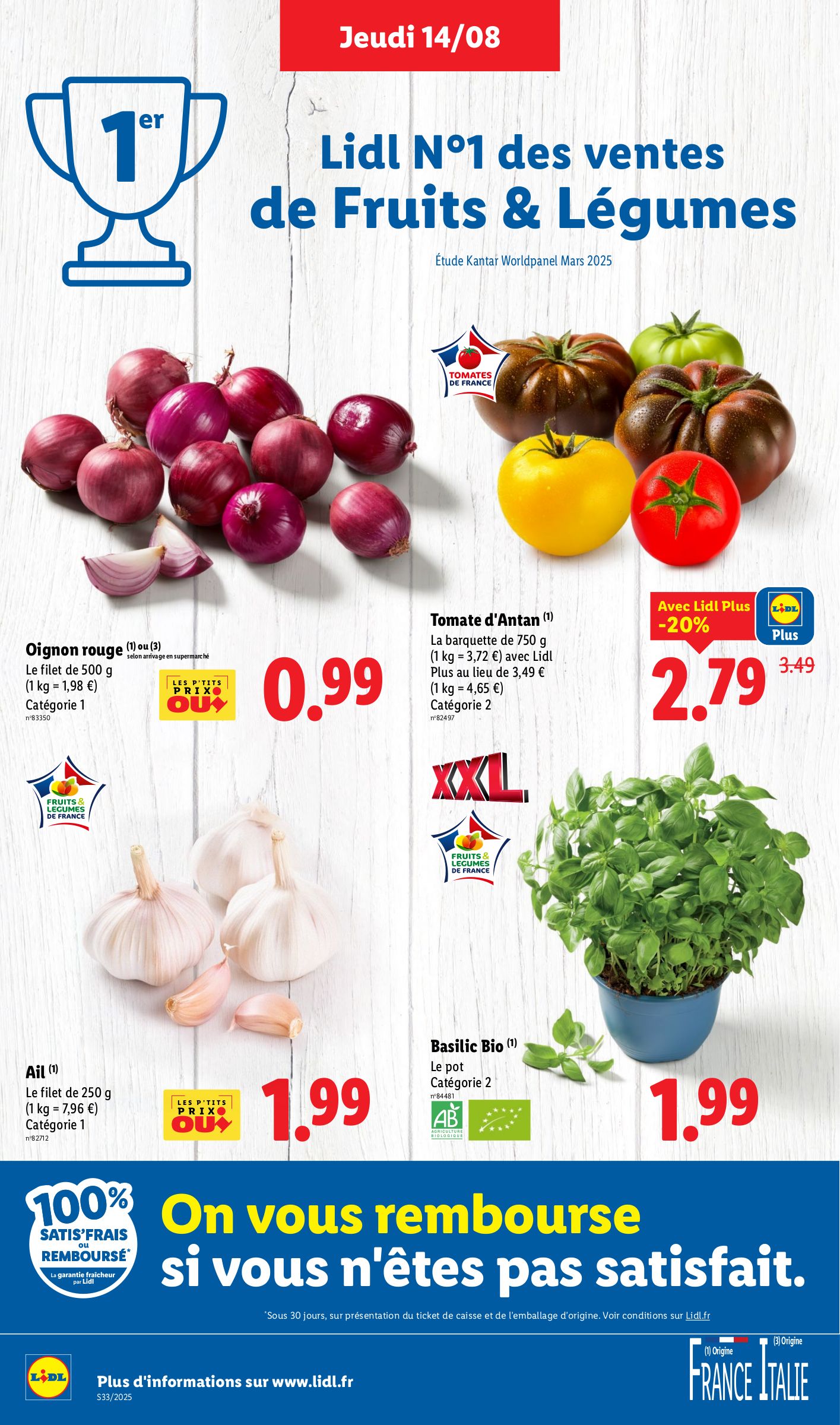 lidl - Catalogue Lidl valable du 14/08 au 20/08 - page: 4