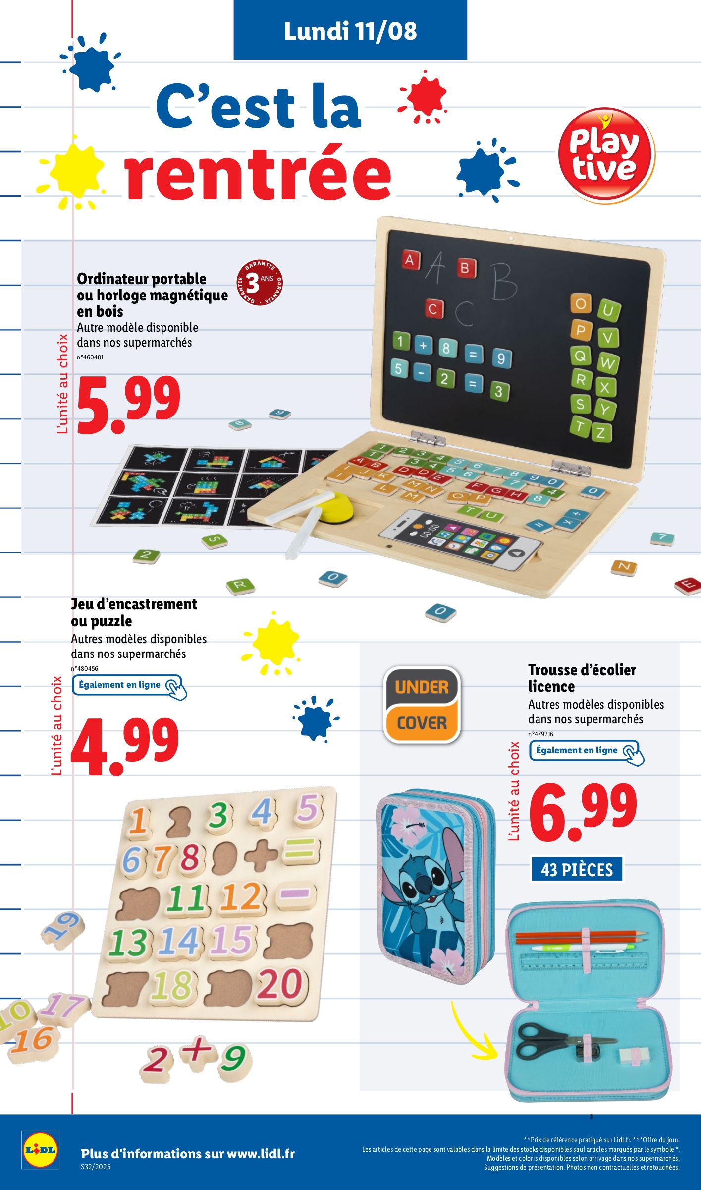 lidl - Catalogue Lidl - Les bonnes affaires de la semaine valable du 07/08 au 11/08 - page: 30