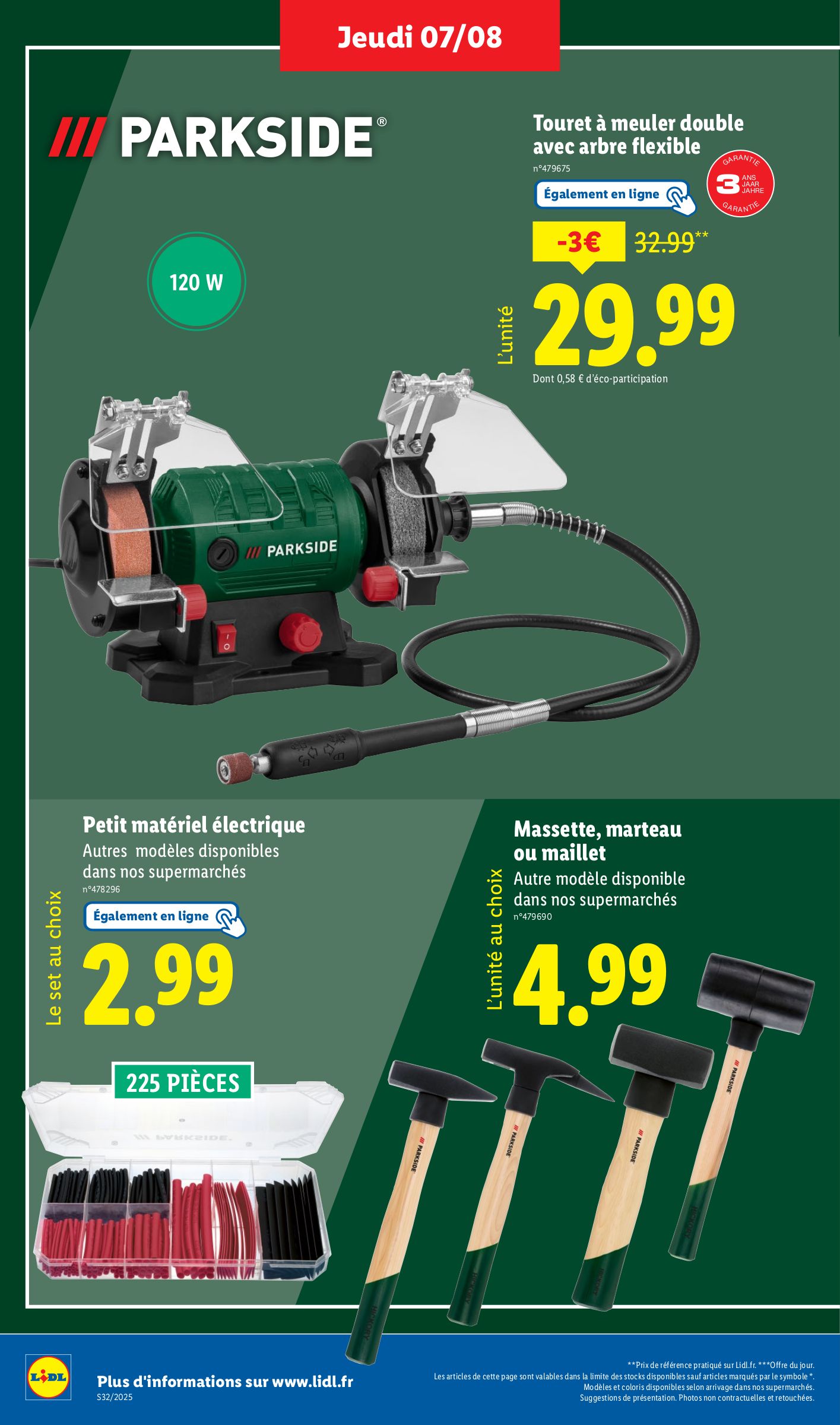 lidl - Catalogue Lidl - Les bonnes affaires de la semaine valable du 07/08 au 11/08 - page: 6