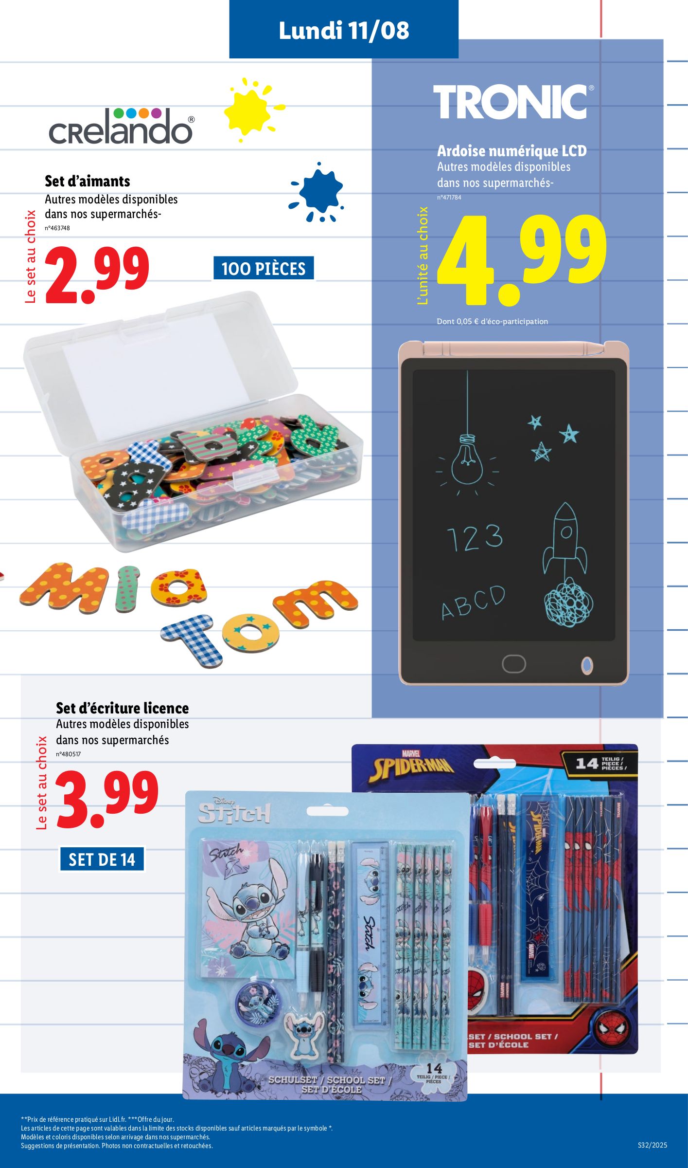 lidl - Catalogue Lidl - Les bonnes affaires de la semaine valable du 07/08 au 11/08 - page: 31