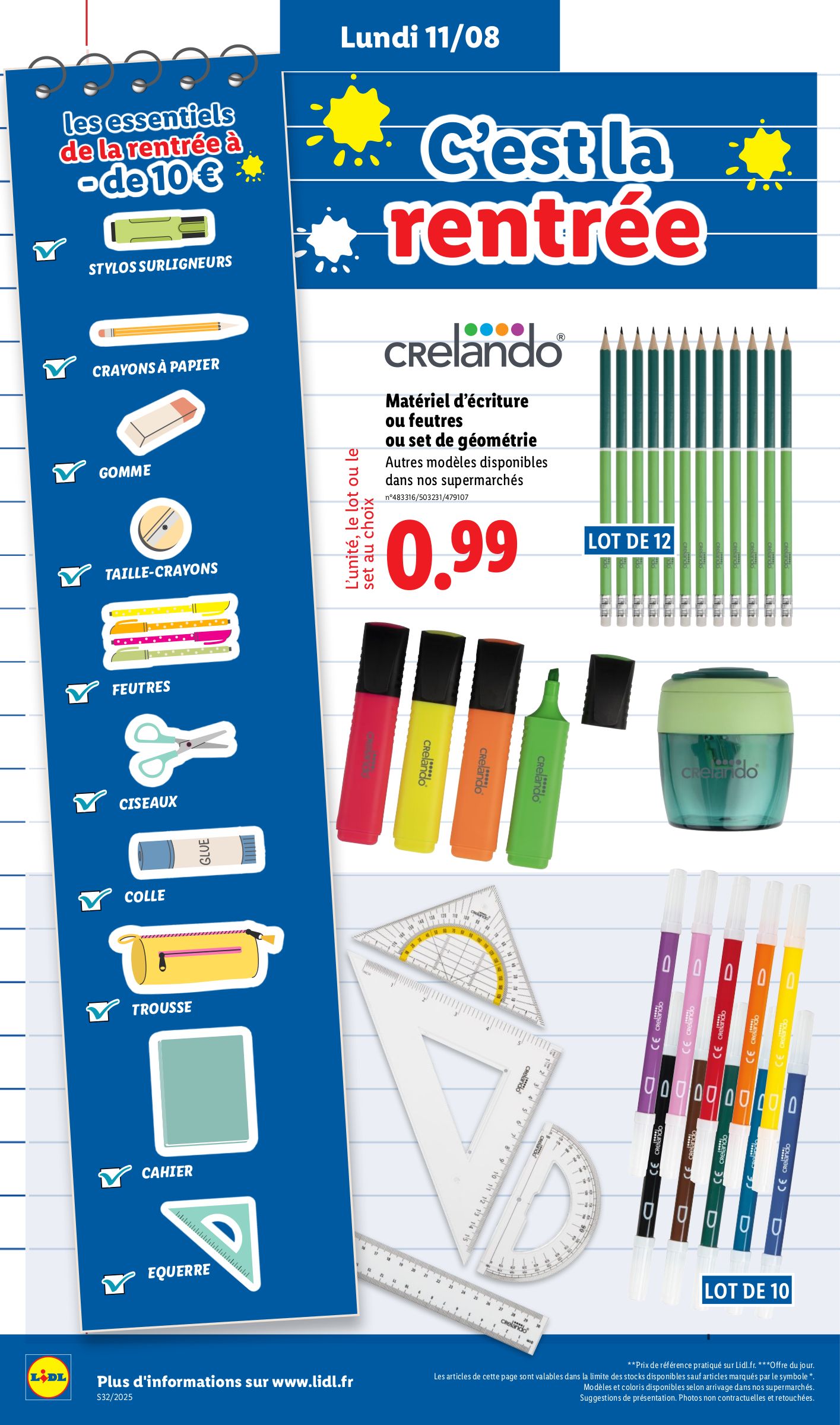 lidl - Catalogue Lidl - Les bonnes affaires de la semaine valable du 07/08 au 11/08 - page: 36
